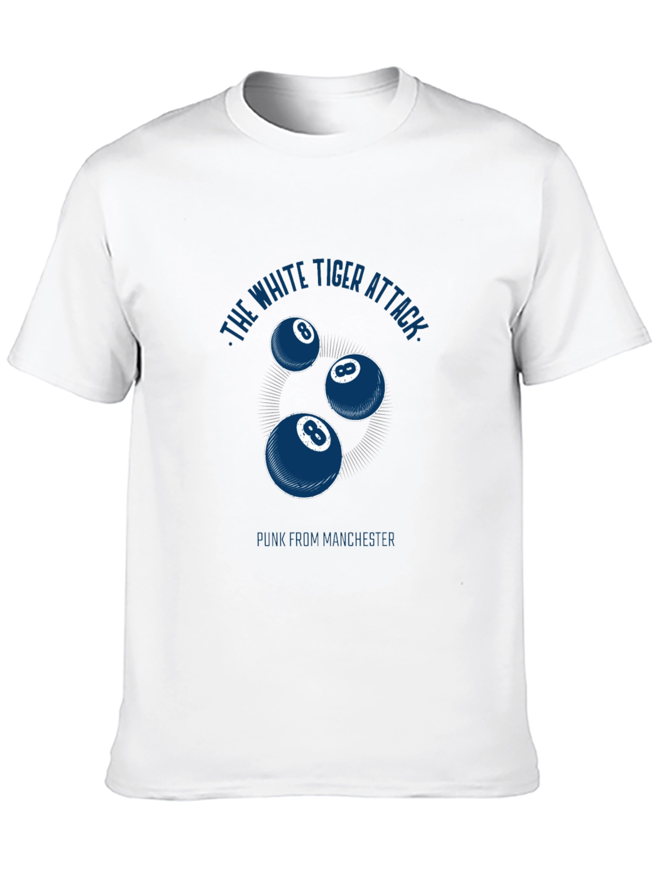 The White Tiger Attack Graphic Tee