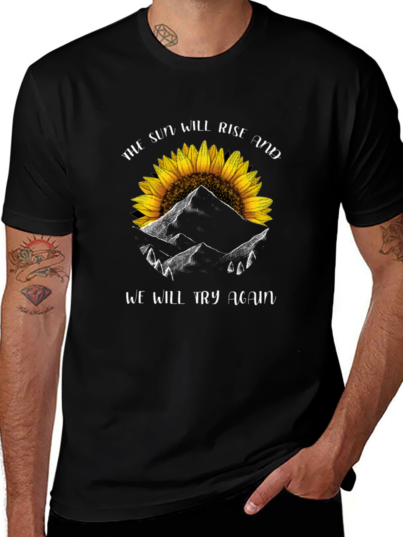Sunflower Mountain Graphic Tee