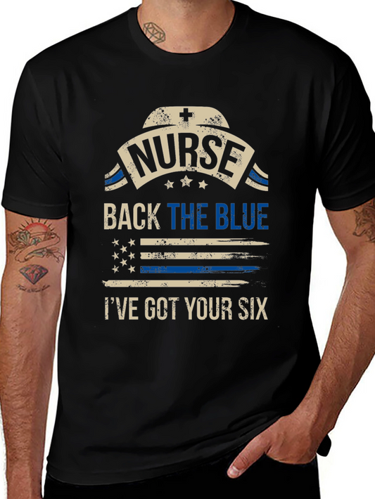 Nurse Back the Blue T-Shirt