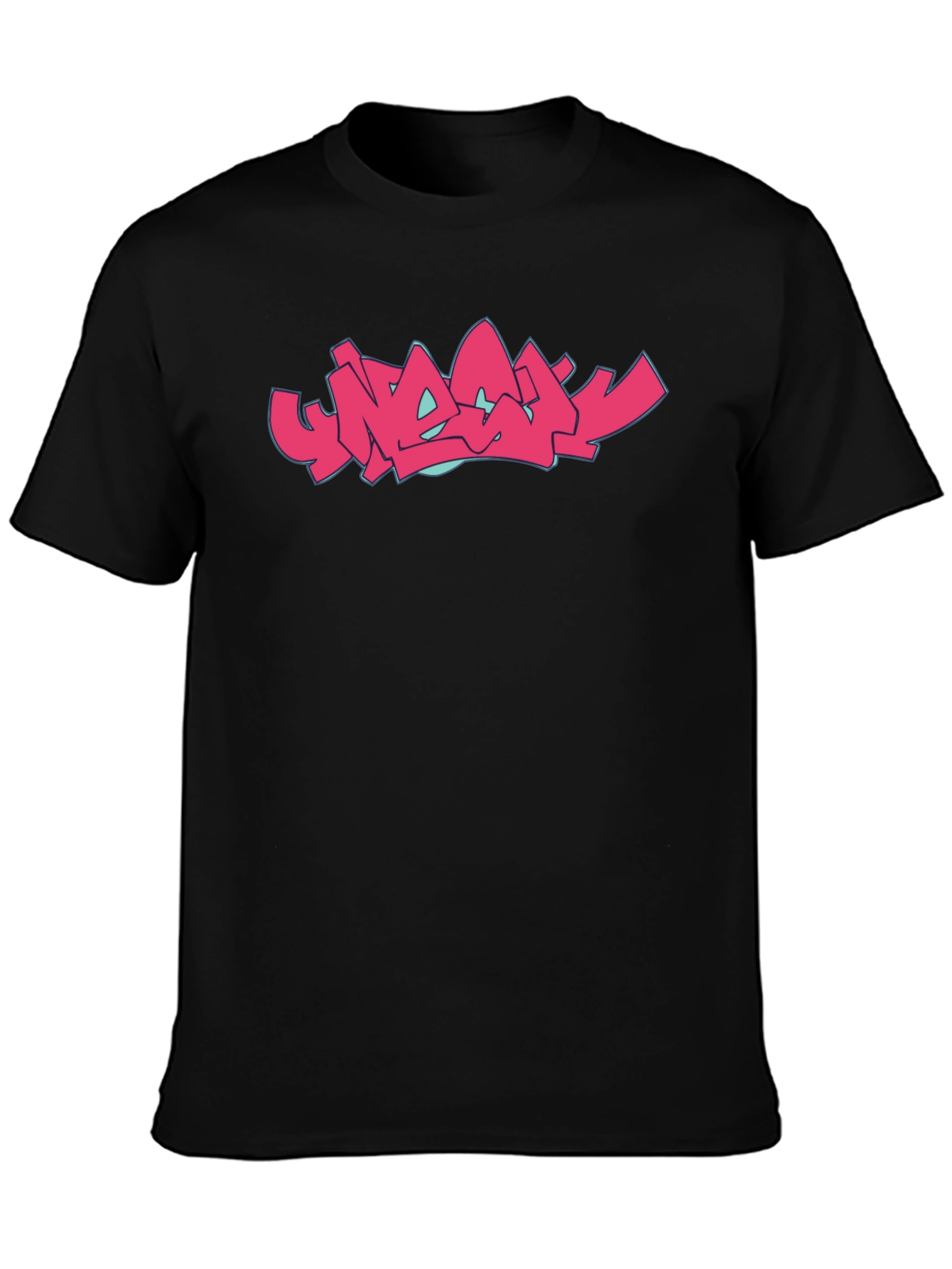 Graffiti Style Graphic Tee - Bold Streetwear Fashion