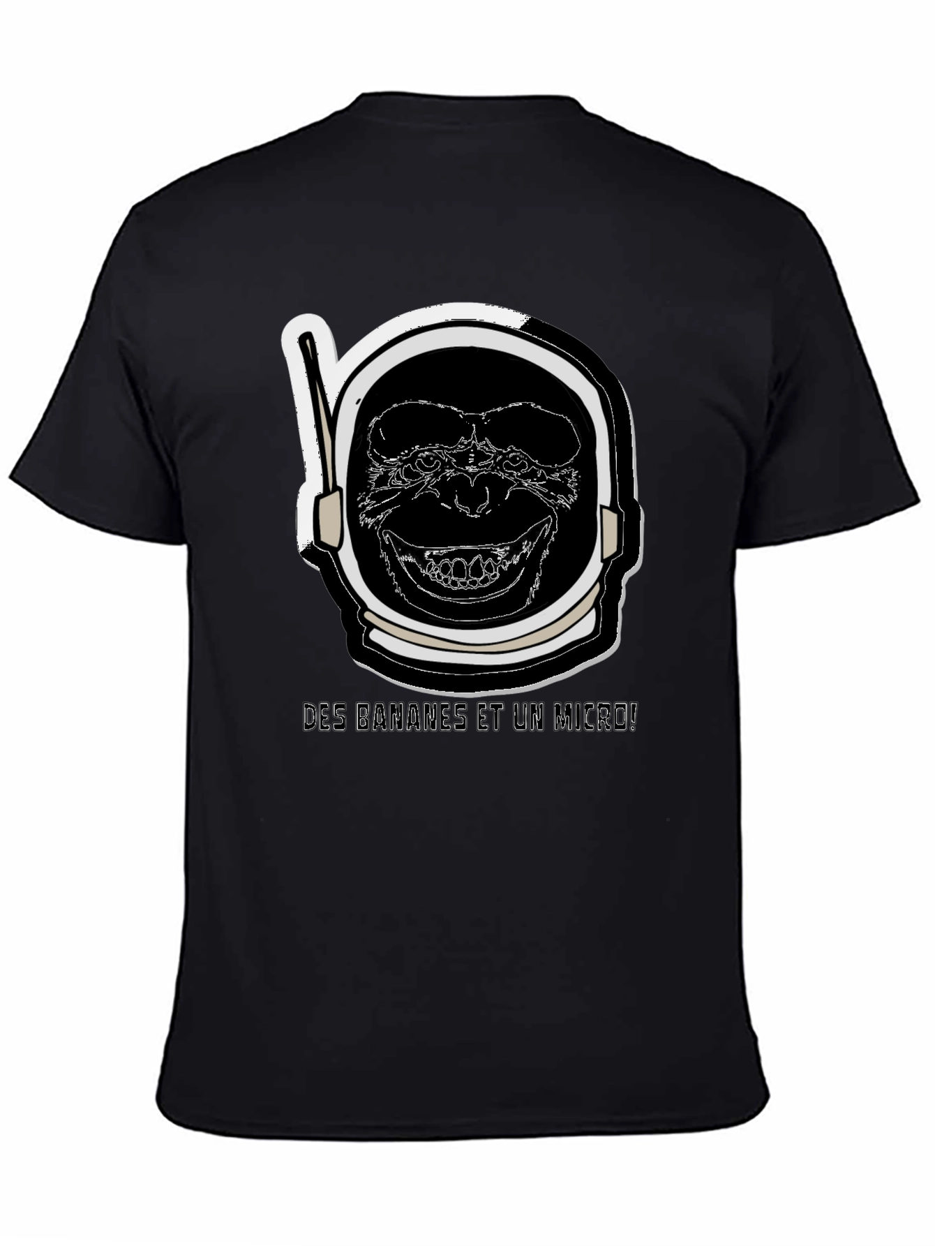Ape Astronaut Black T-Shirt
