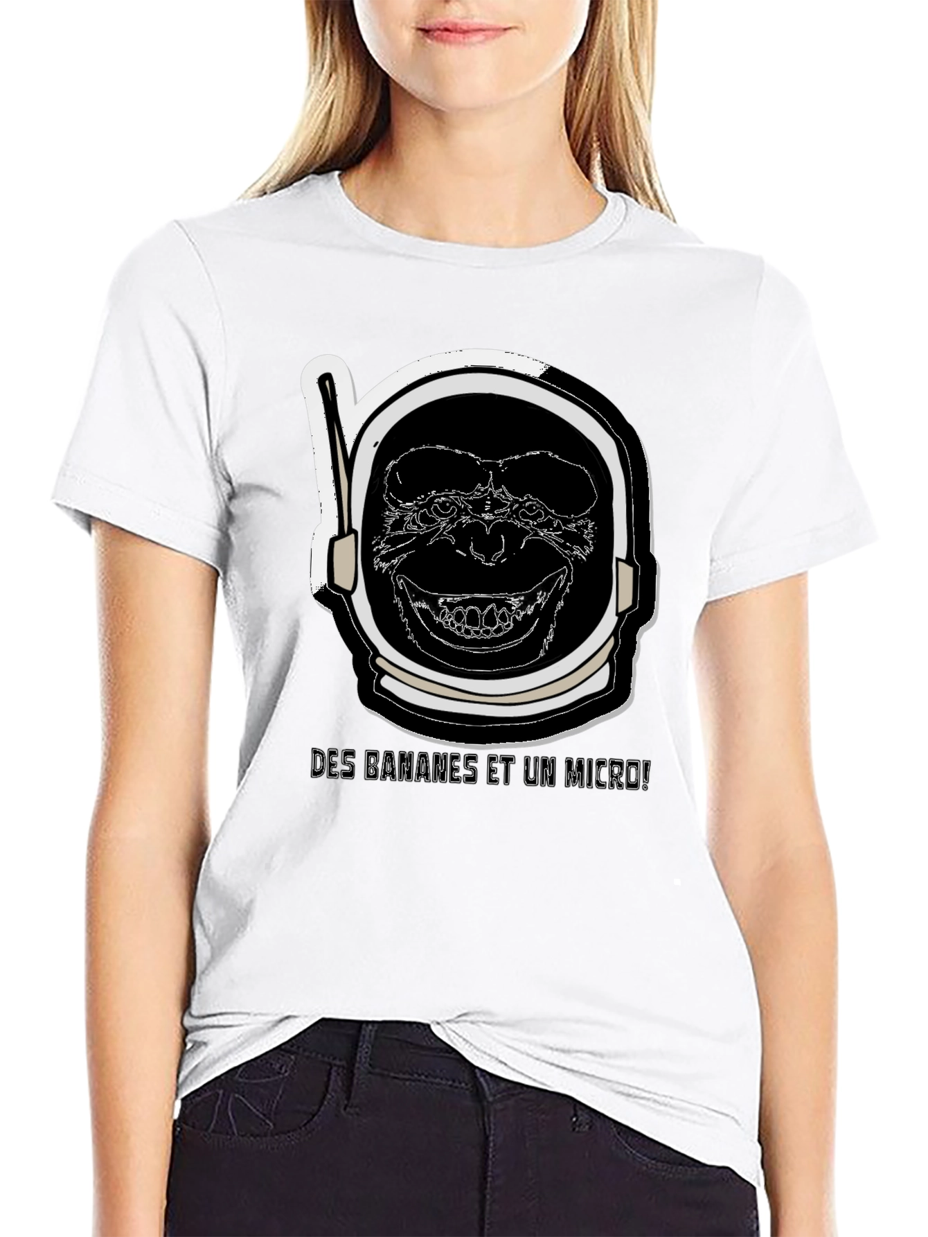 Ape Astronaut Black T-Shirt