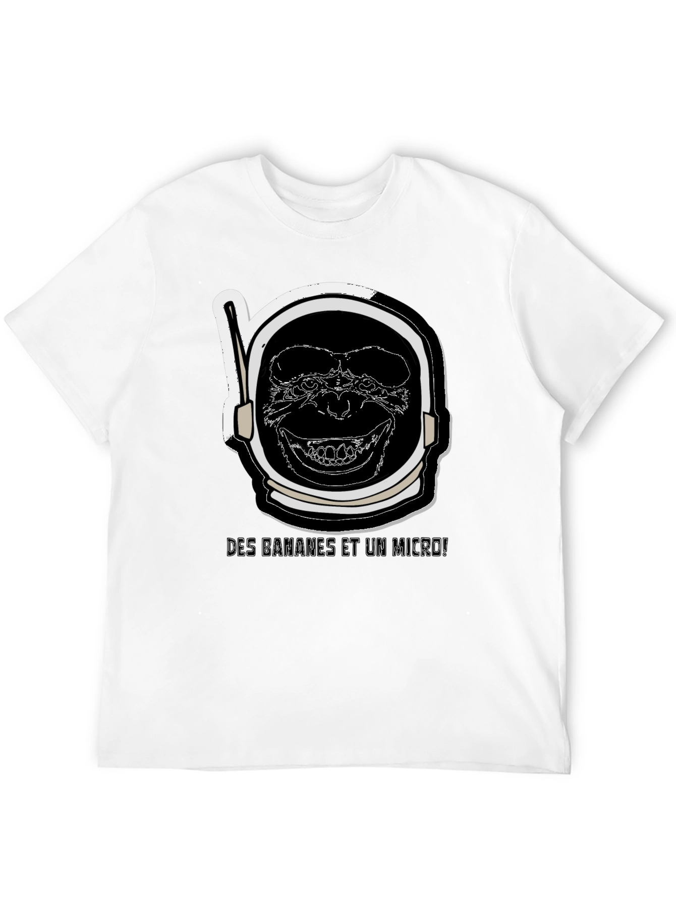 Ape Astronaut Black T-Shirt