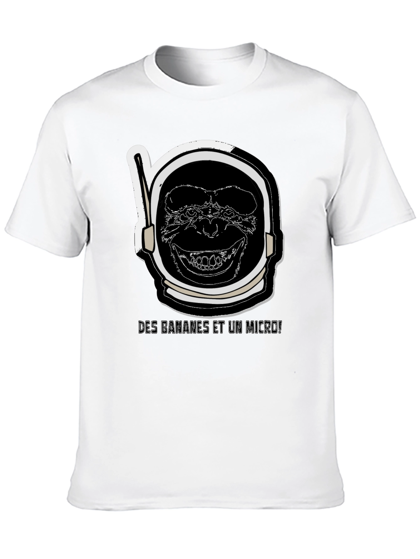Ape Astronaut Black T-Shirt