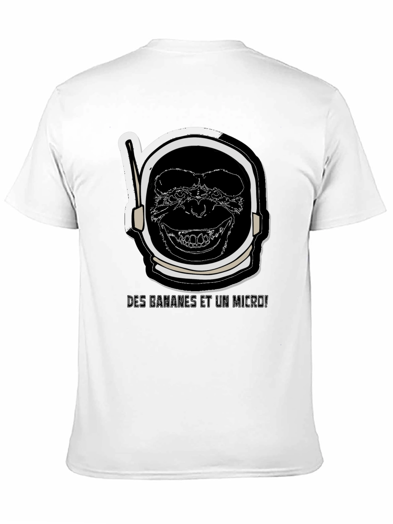 Ape Astronaut Black T-Shirt