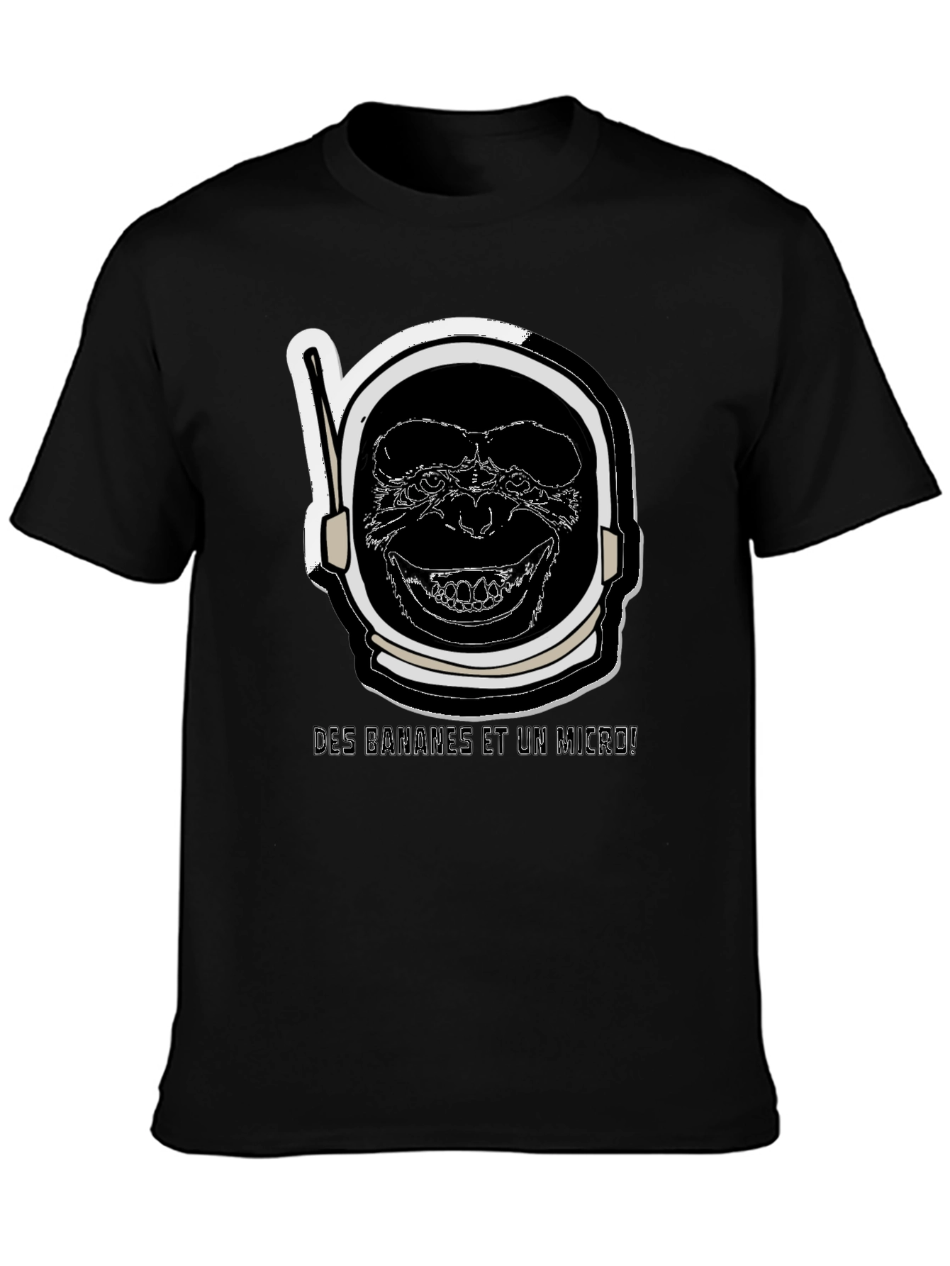 Ape Astronaut Black T-Shirt