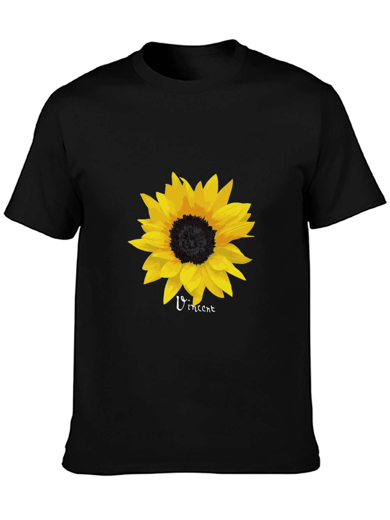 Sunflower Vincent Black Graphic Tee