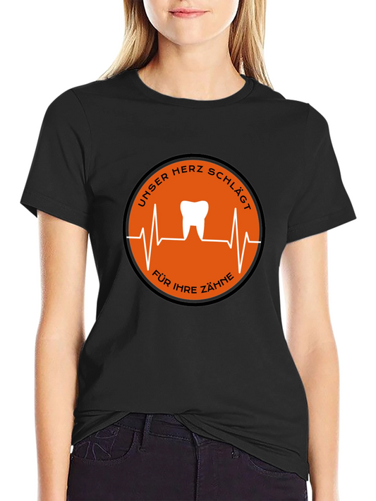 Dentist Heartbeat T-Shirt - Black Graphic Tee
