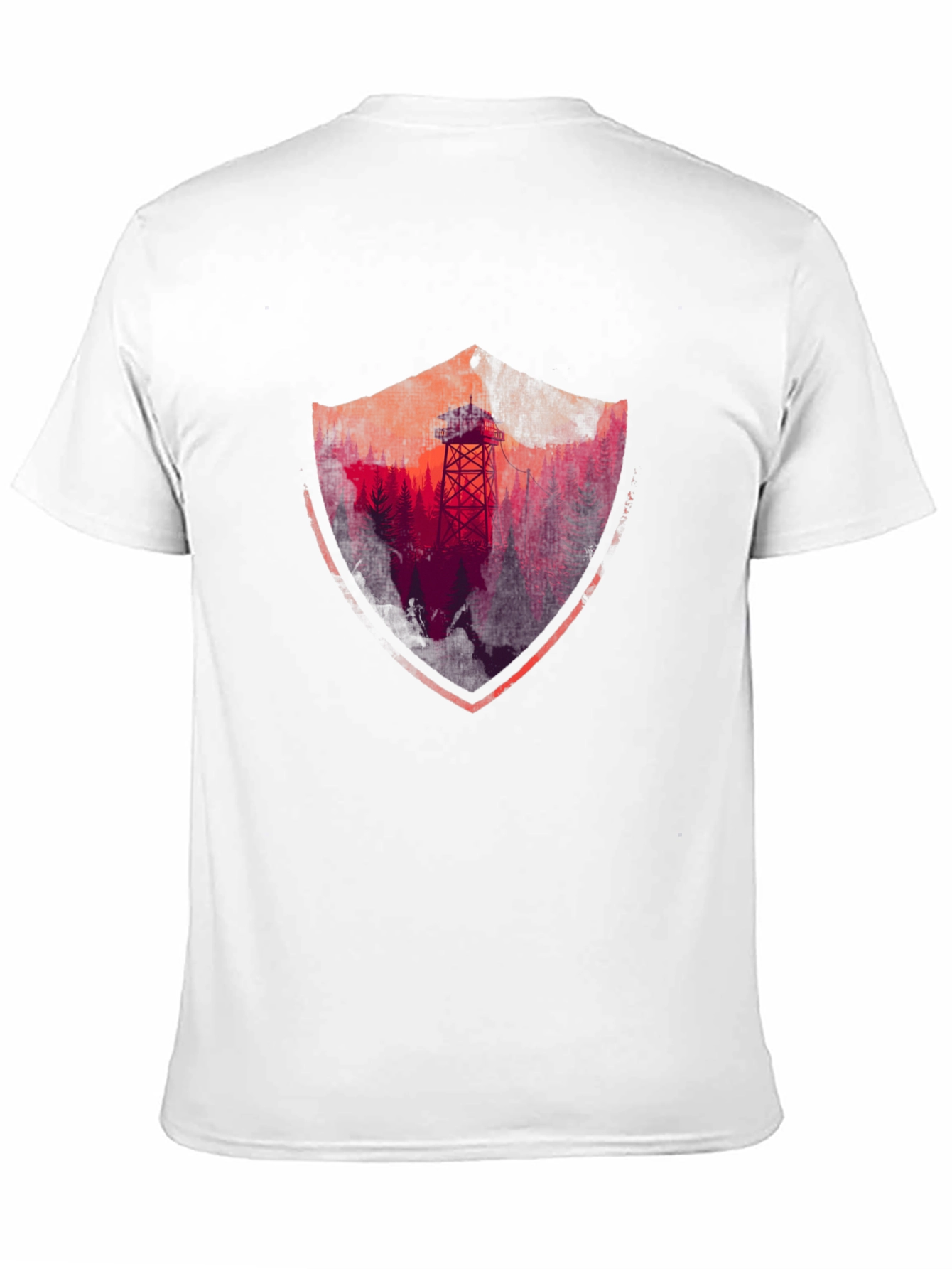 Forest Lookout Graphic Tee - Nature Inspired Design