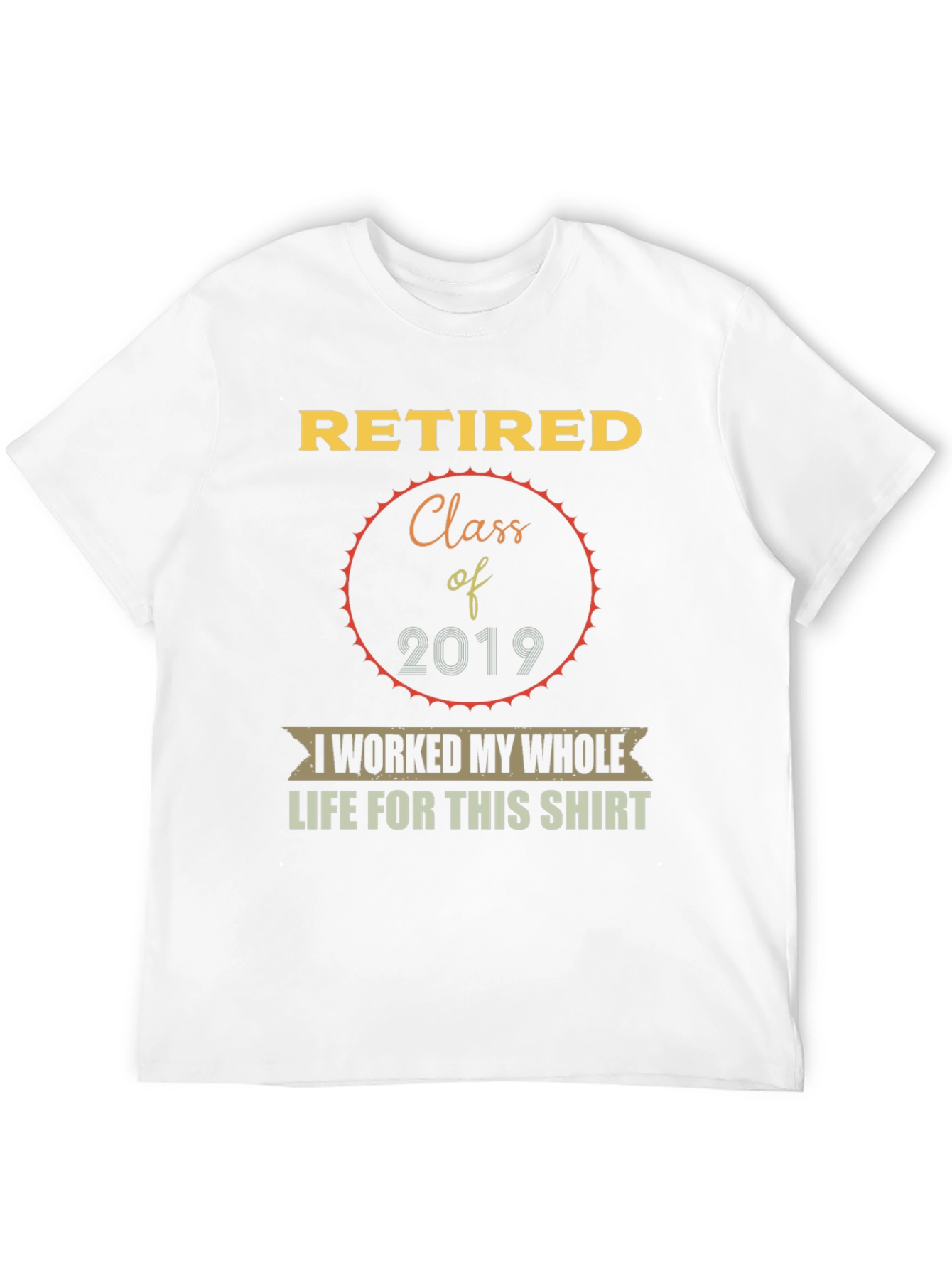 Retired Class of 2019 Graphic T-Shirt