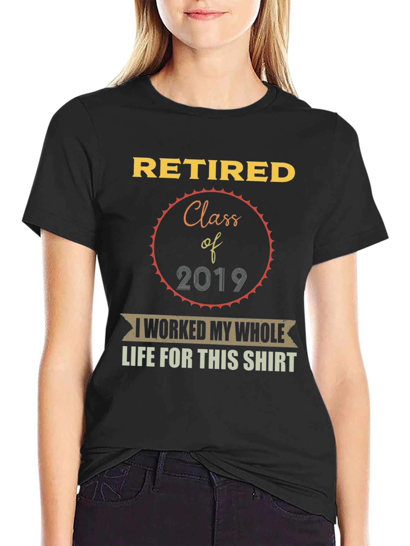 Retired Class of 2019 Graphic T-Shirt