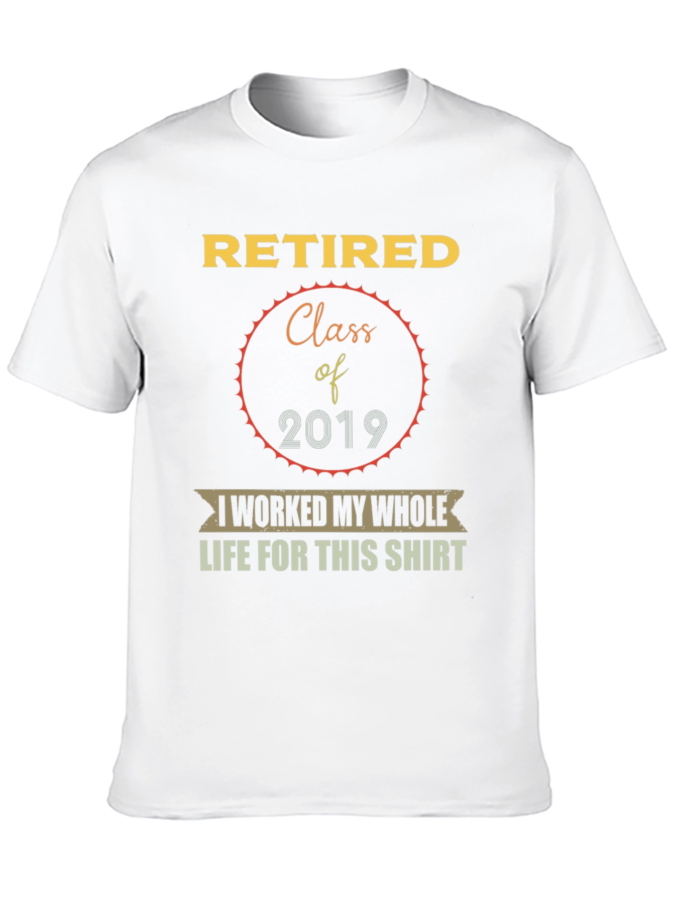 Retired Class of 2019 Graphic T-Shirt