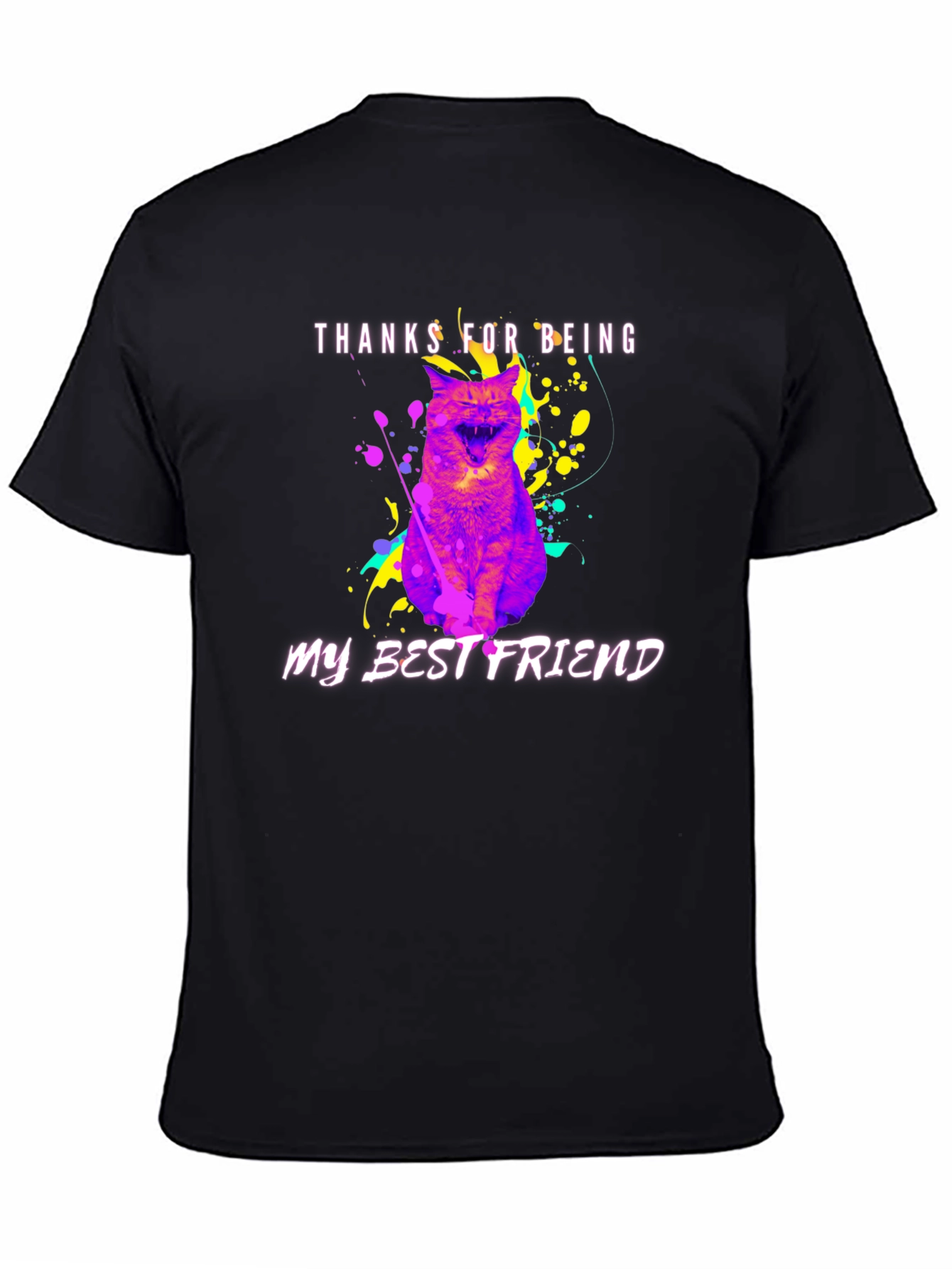 Thanks for Being My Best Friend Cat T-Shirt
