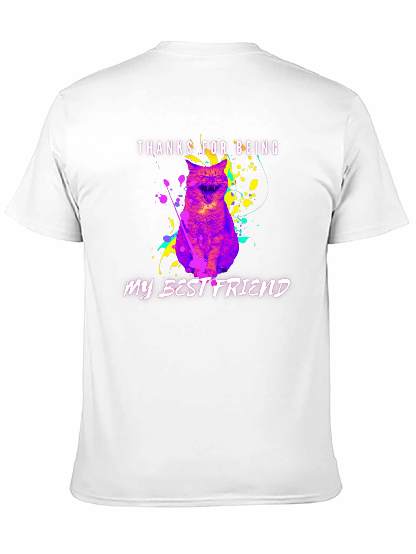 Thanks for Being My Best Friend Cat T-Shirt