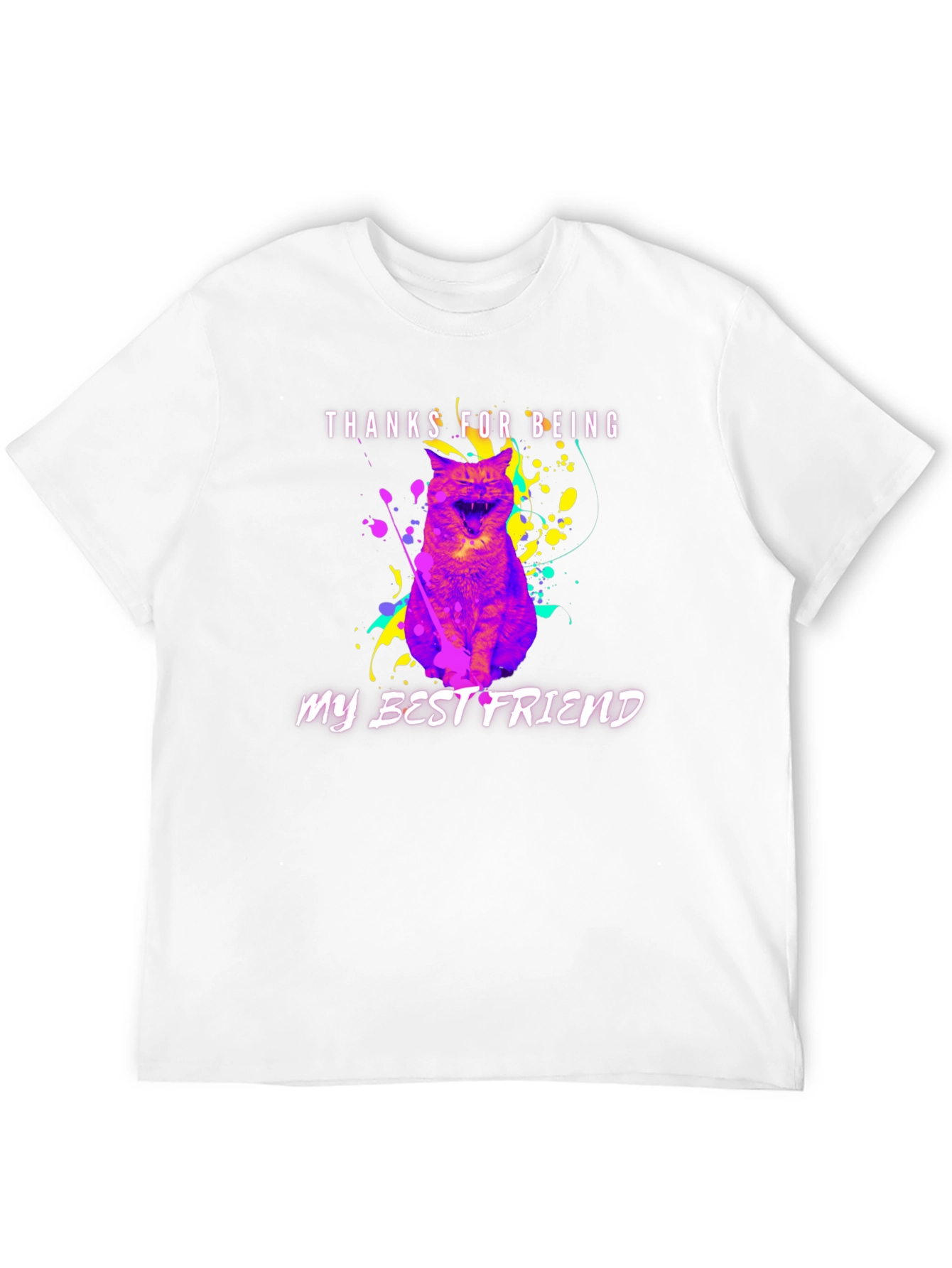 Thanks for Being My Best Friend Cat T-Shirt