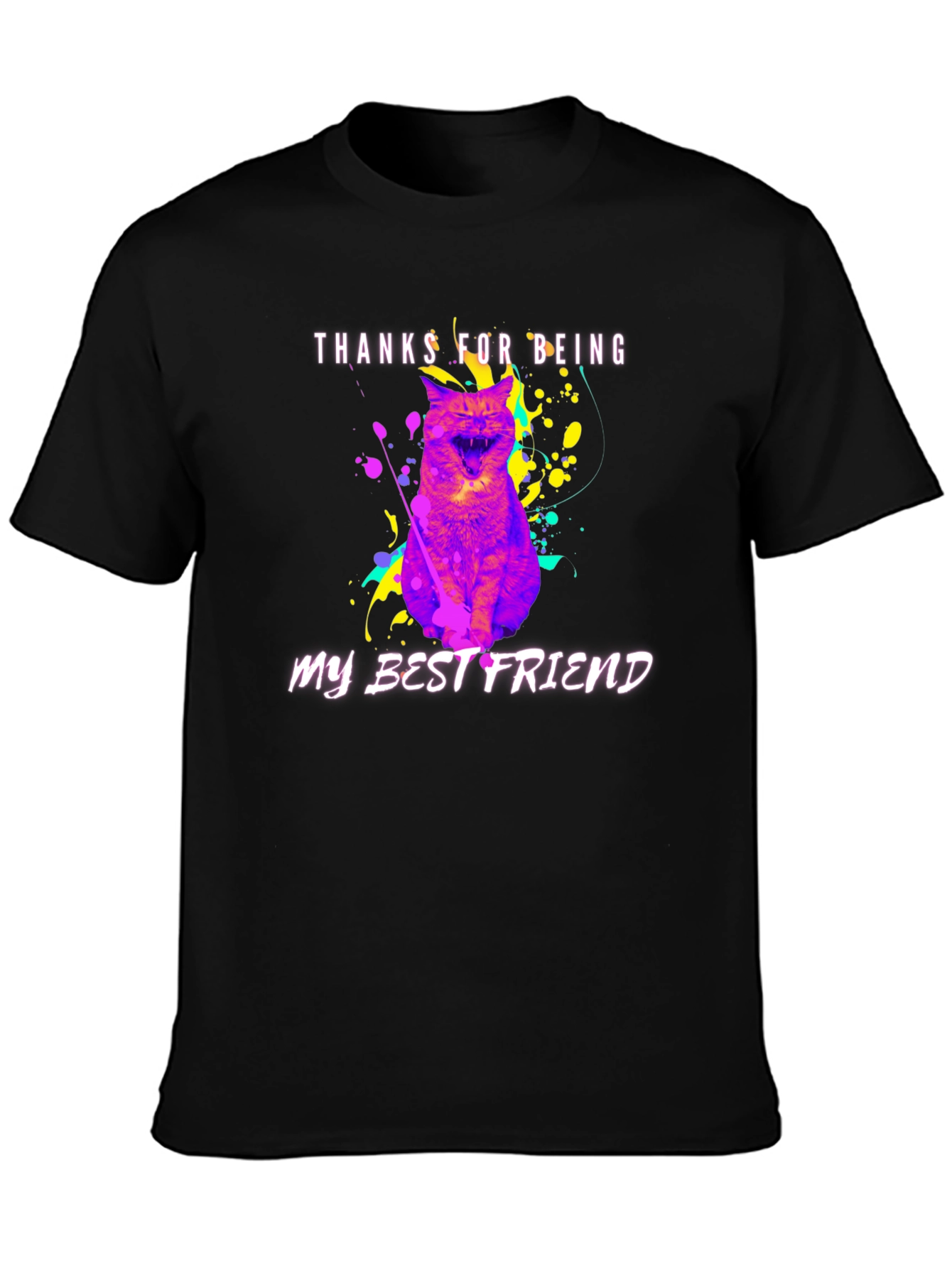 Thanks for Being My Best Friend Cat T-Shirt