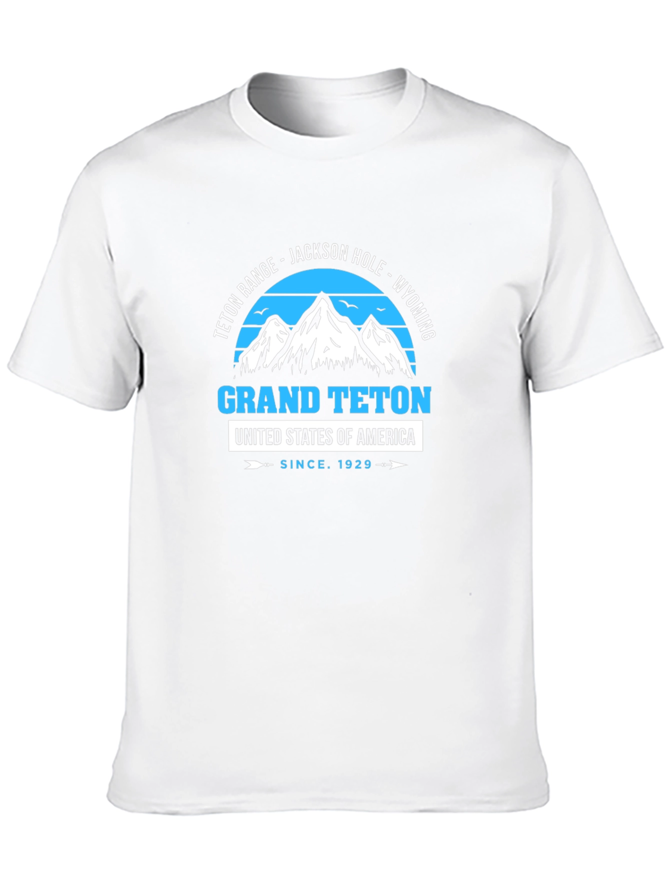Grand Teton Tee - Mountain Graphic Print T-Shirt