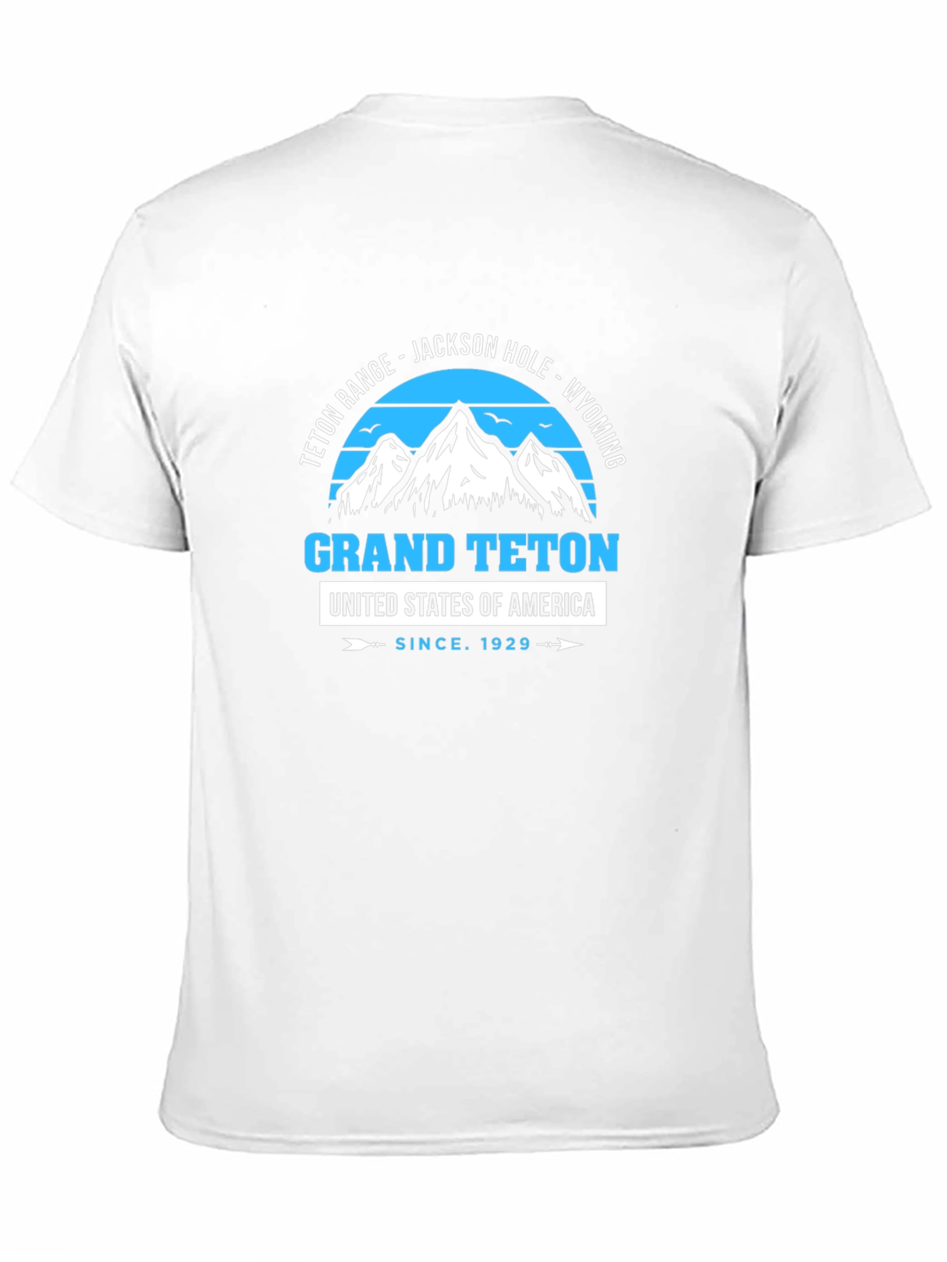 Grand Teton Tee - Mountain Graphic Print T-Shirt
