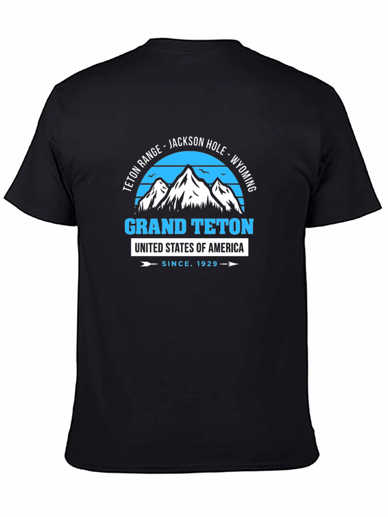 Grand Teton Tee - Mountain Graphic Print T-Shirt