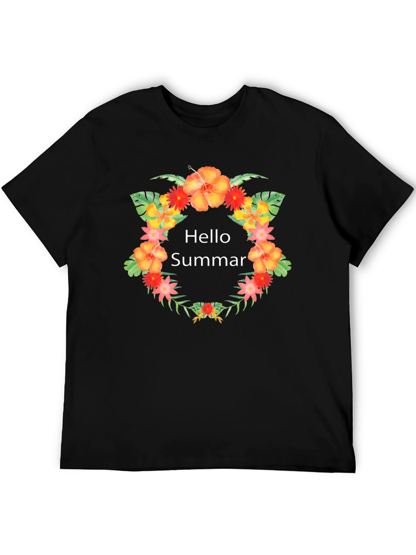 Hello Summer Floral T-Shirt