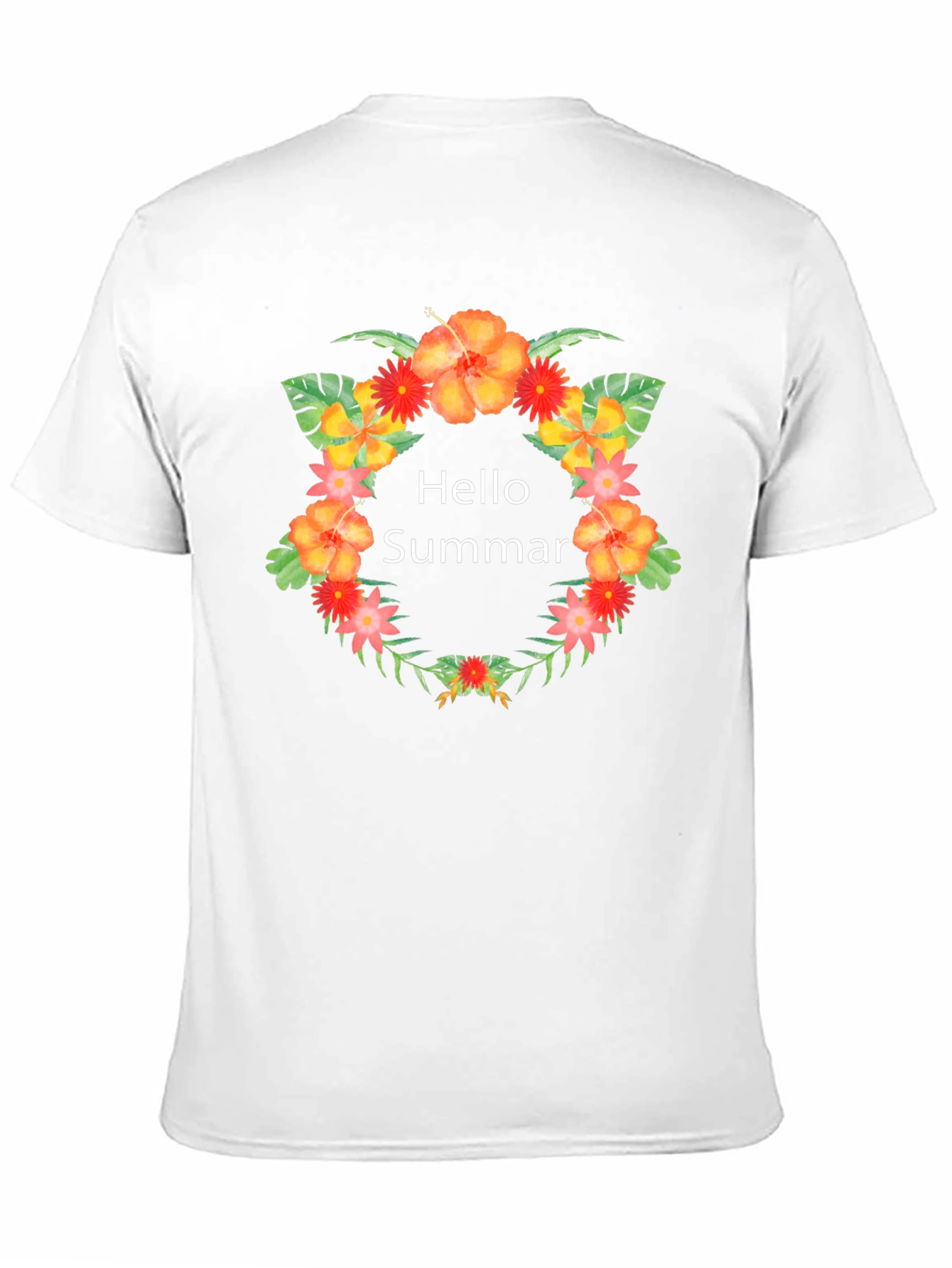 Hello Summer Floral T-Shirt