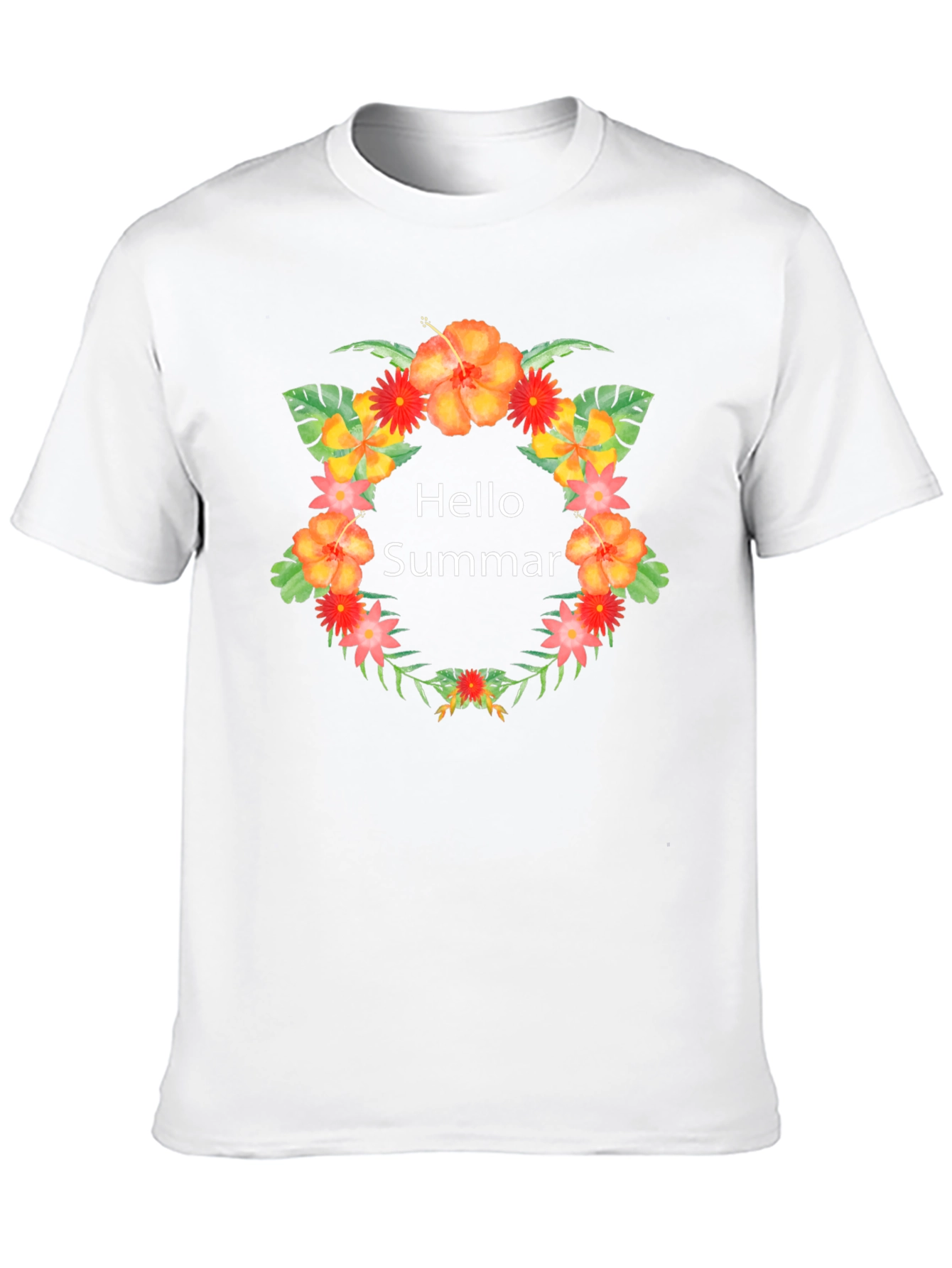 Hello Summer Floral T-Shirt