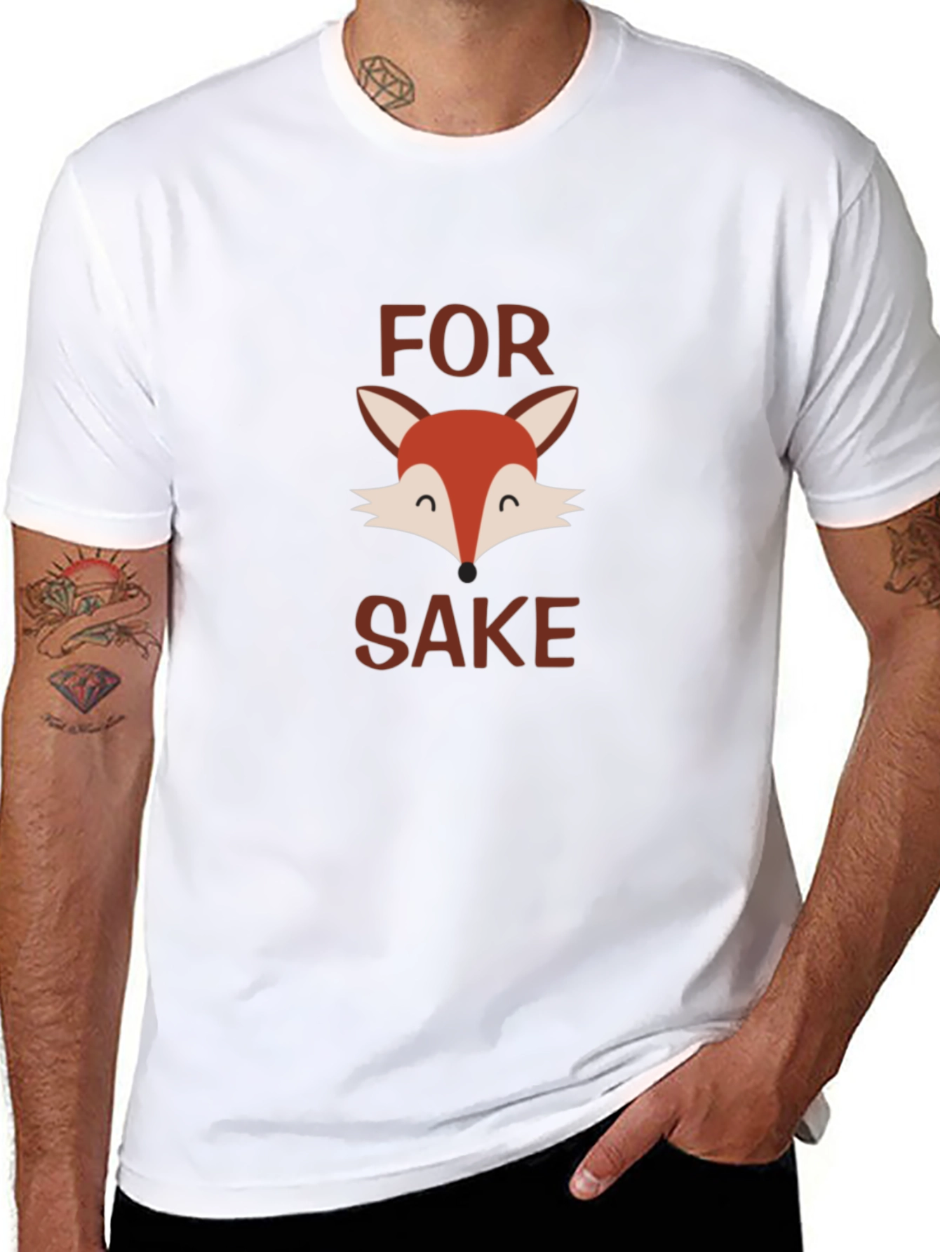 Funny For Fox Sake Graphic Tee