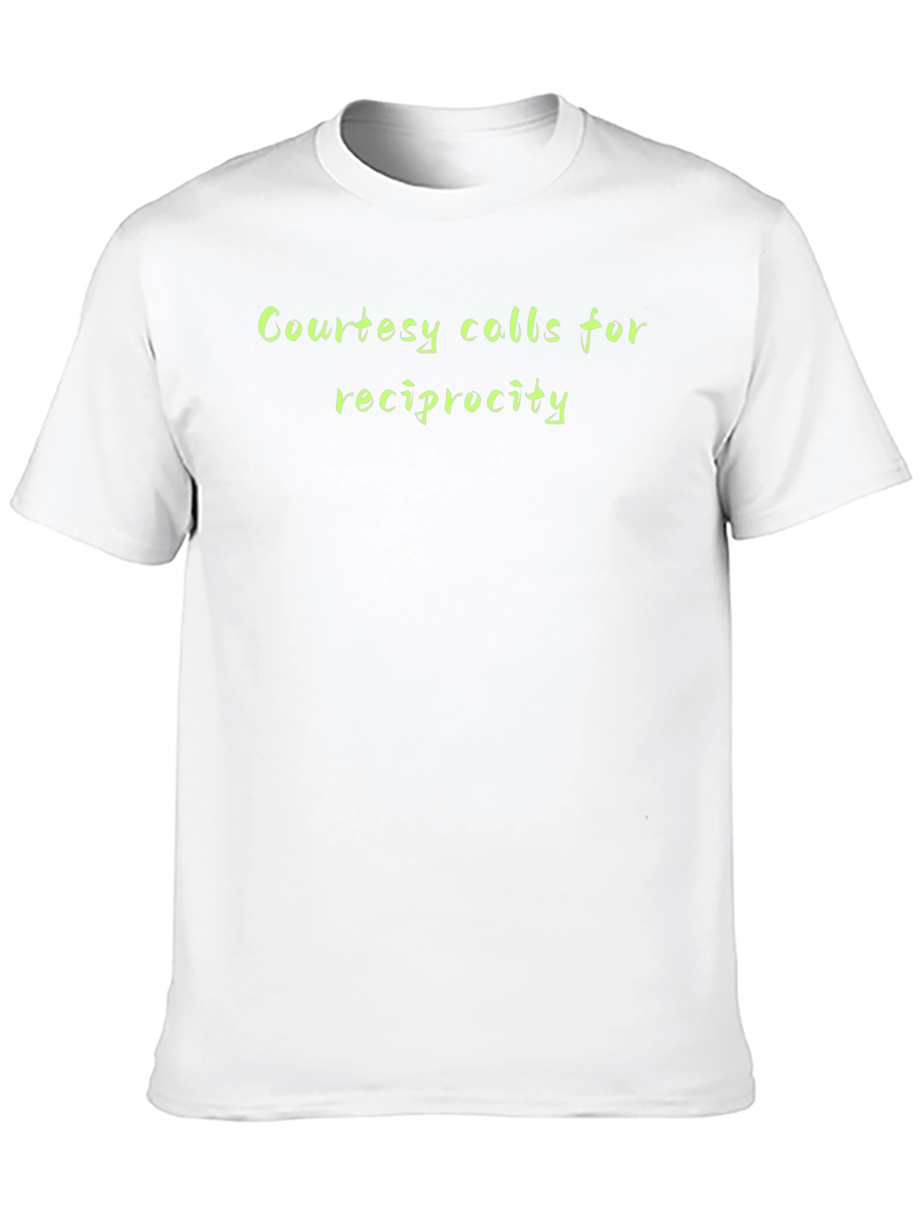Courtesy Calls T-Shirt - Black
