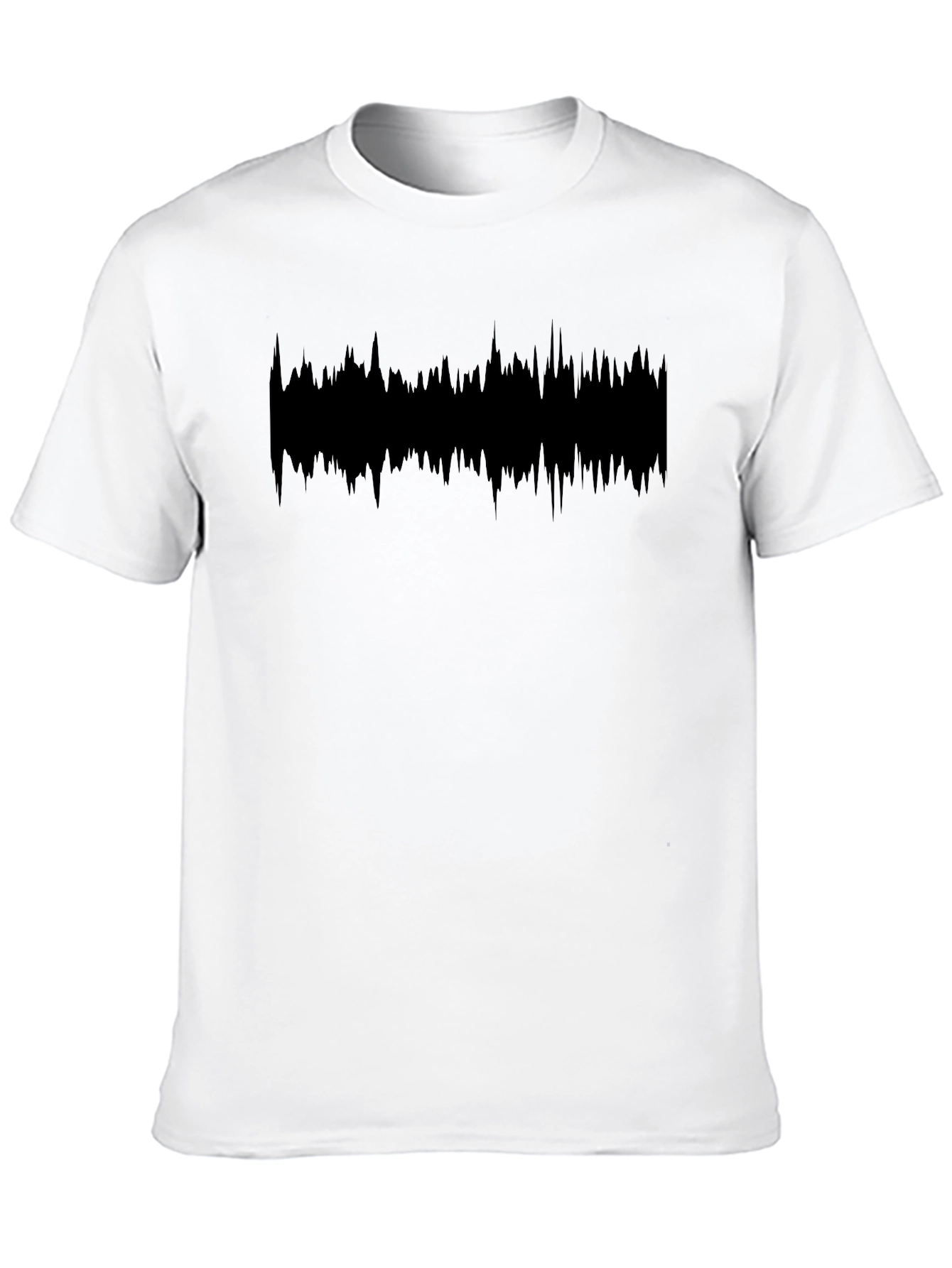 Black Soundwave T-Shirt - Graphic Tee