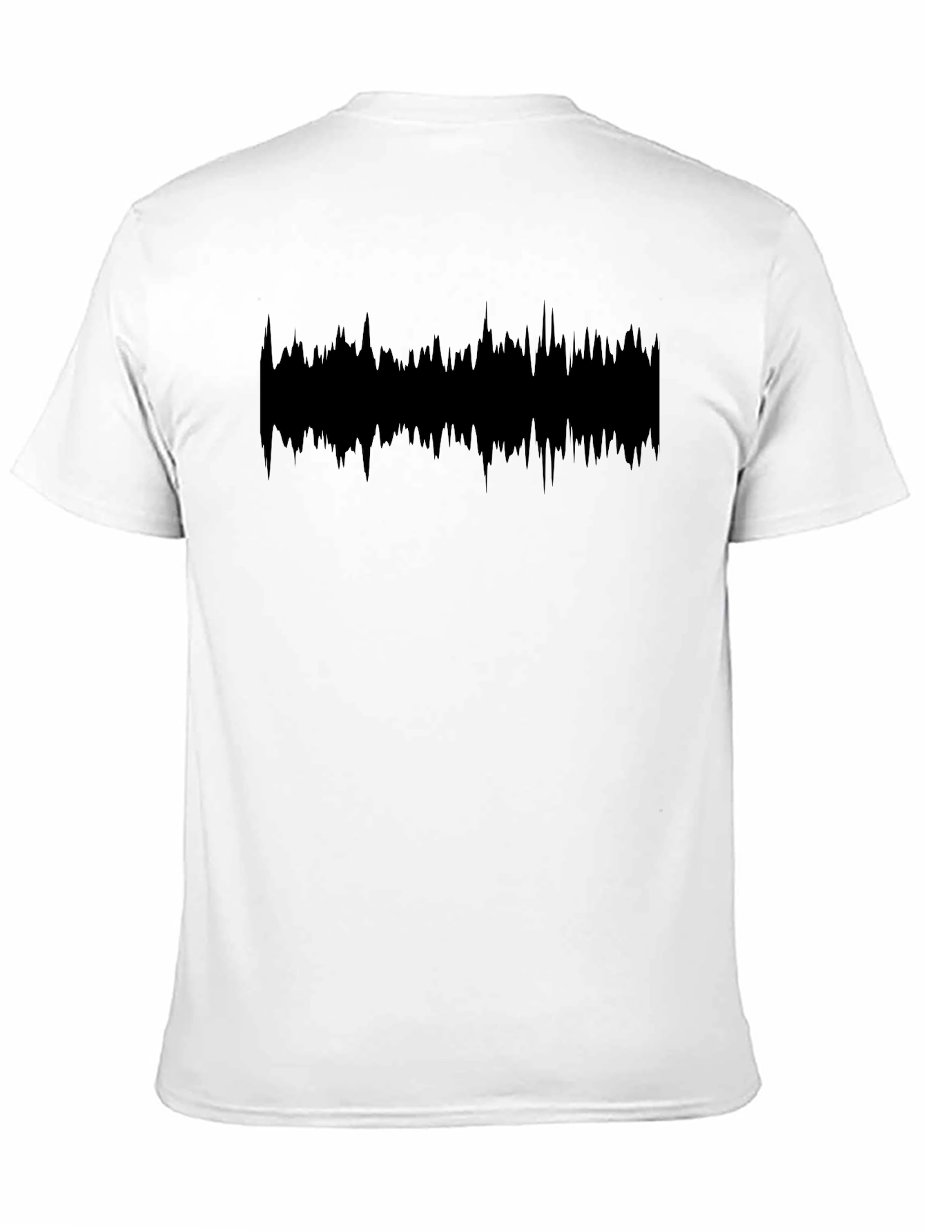 Black Soundwave T-Shirt - Graphic Tee