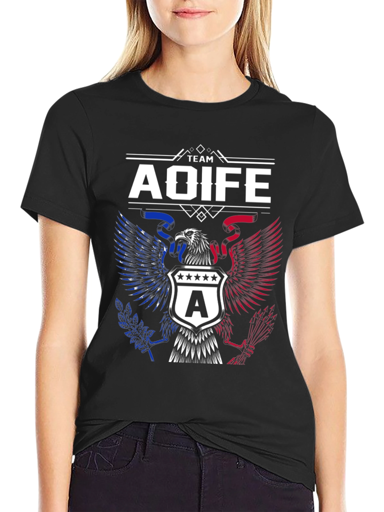Team AOIFE Eagle Crest Graphic T-Shirt