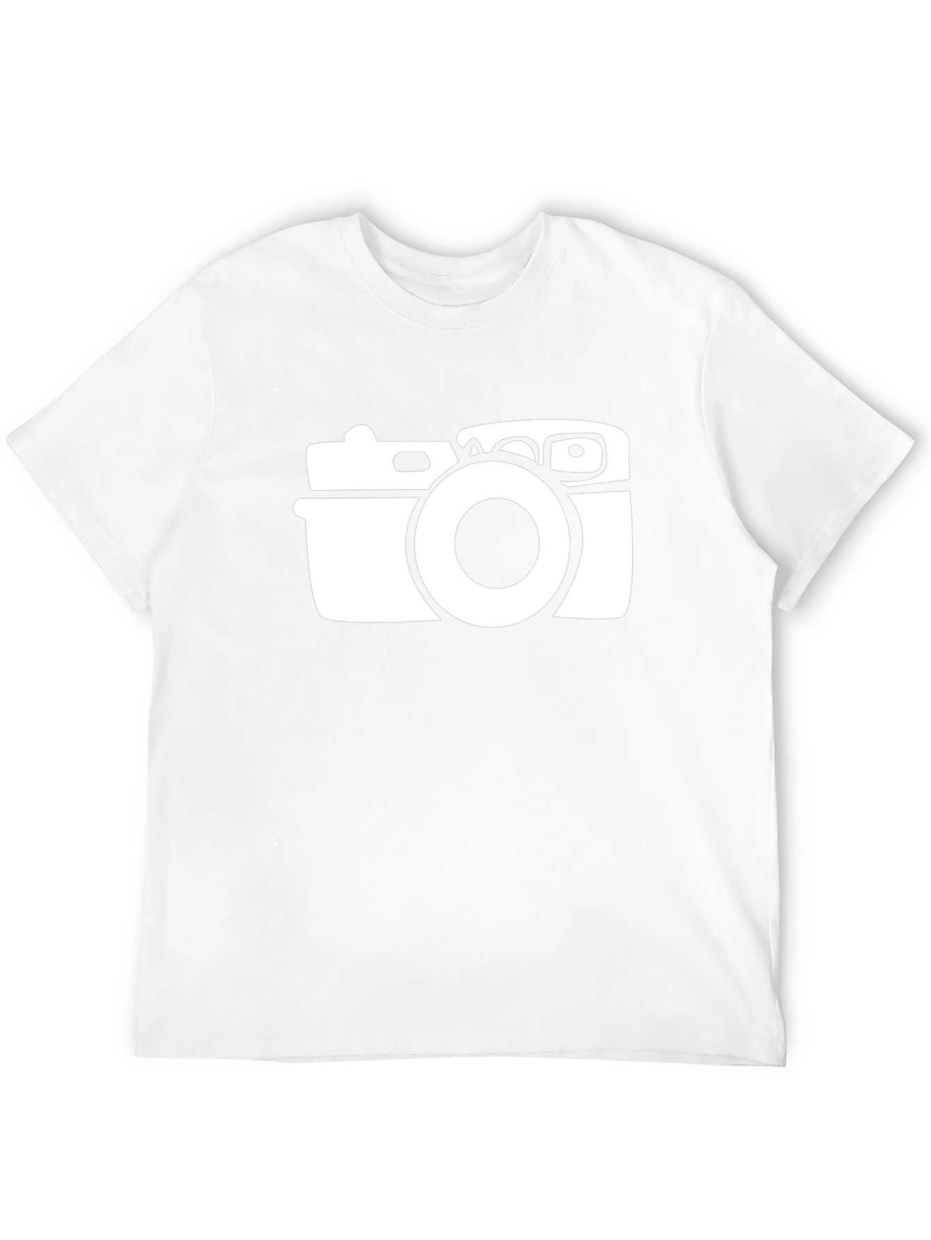 Camera Graphic Black T-Shirt - Photographer Style