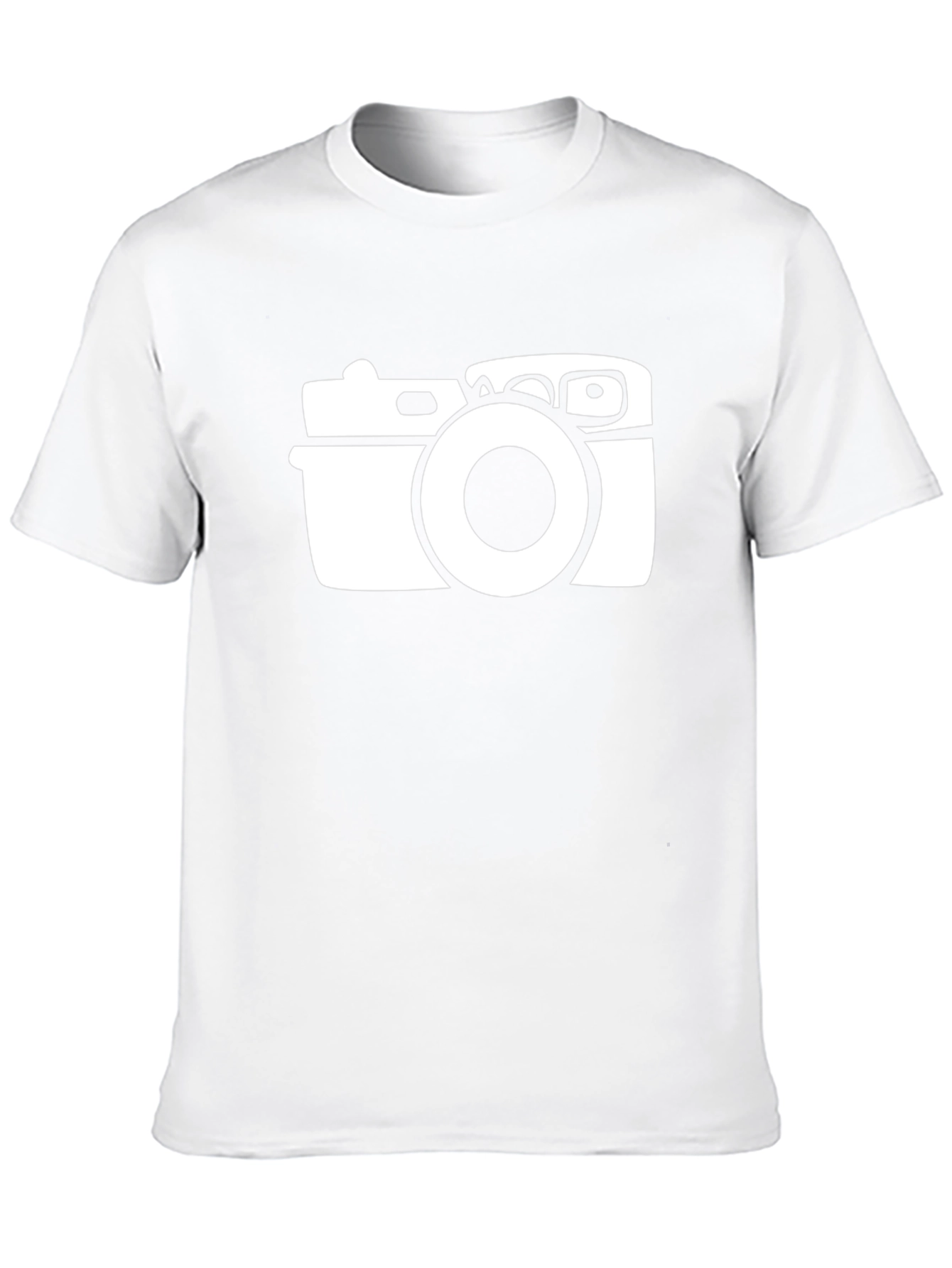 Camera Graphic Black T-Shirt - Photographer Style