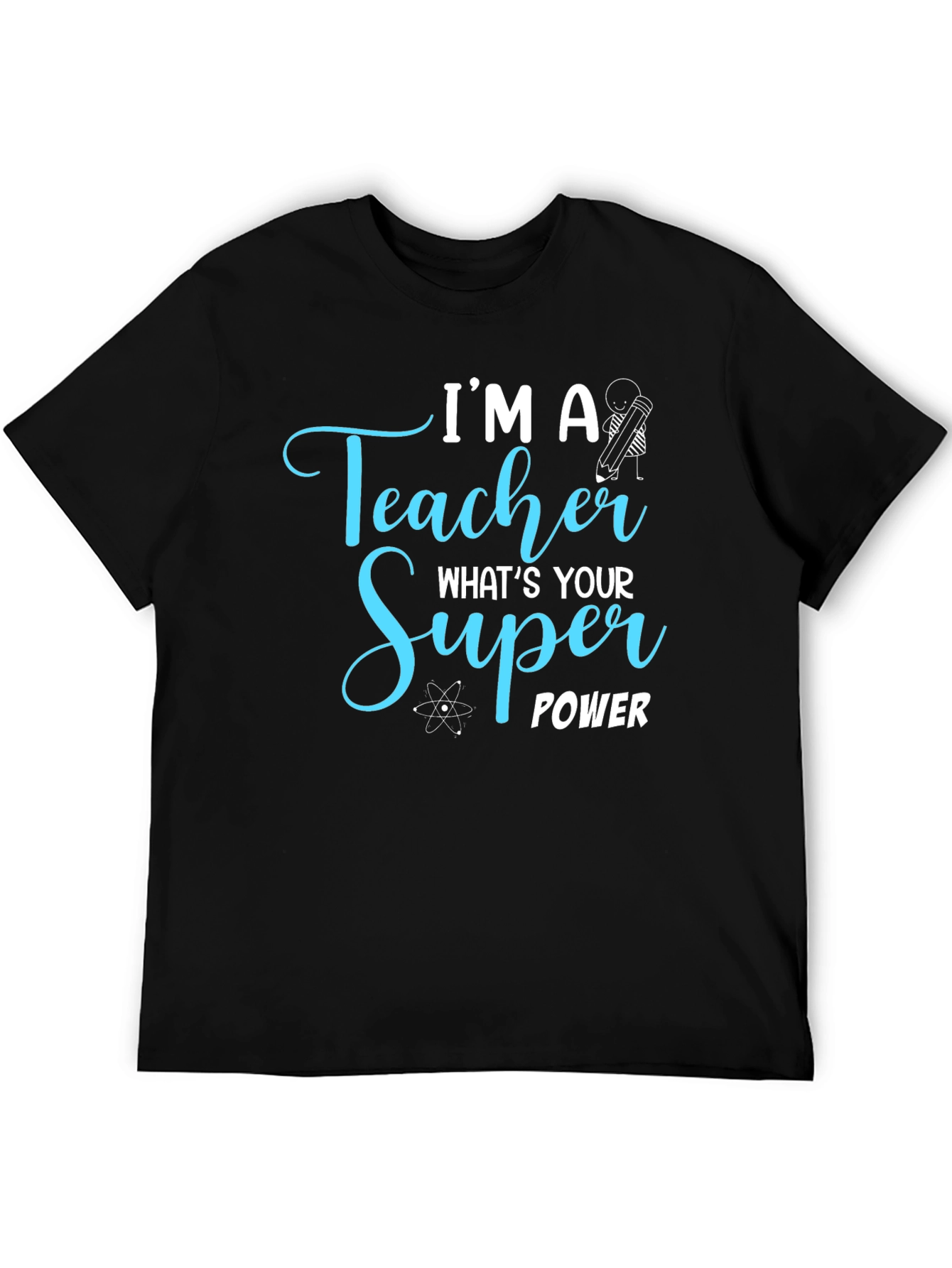 Teacher Super Power Graphic Tee