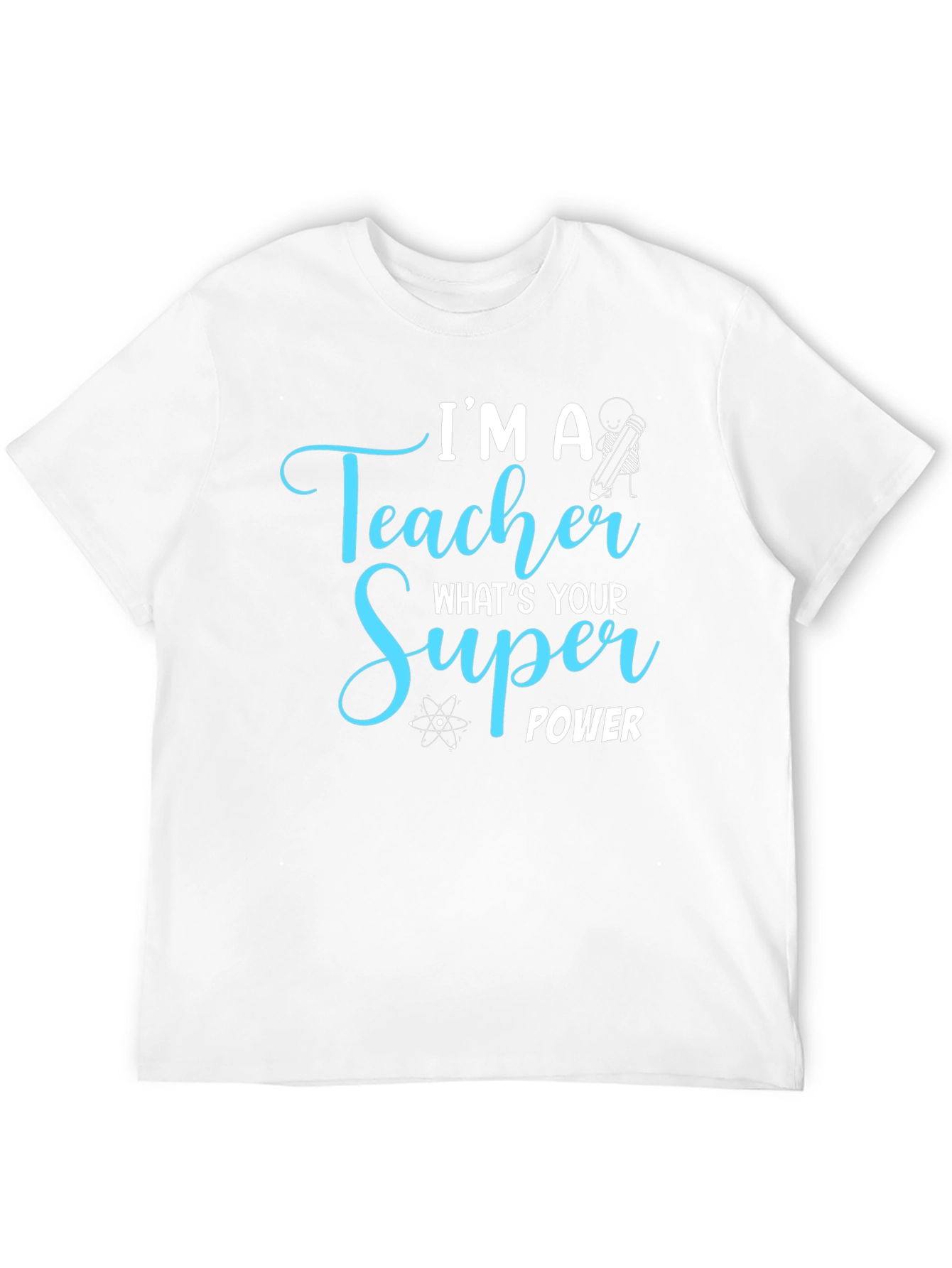 Teacher Super Power Graphic Tee
