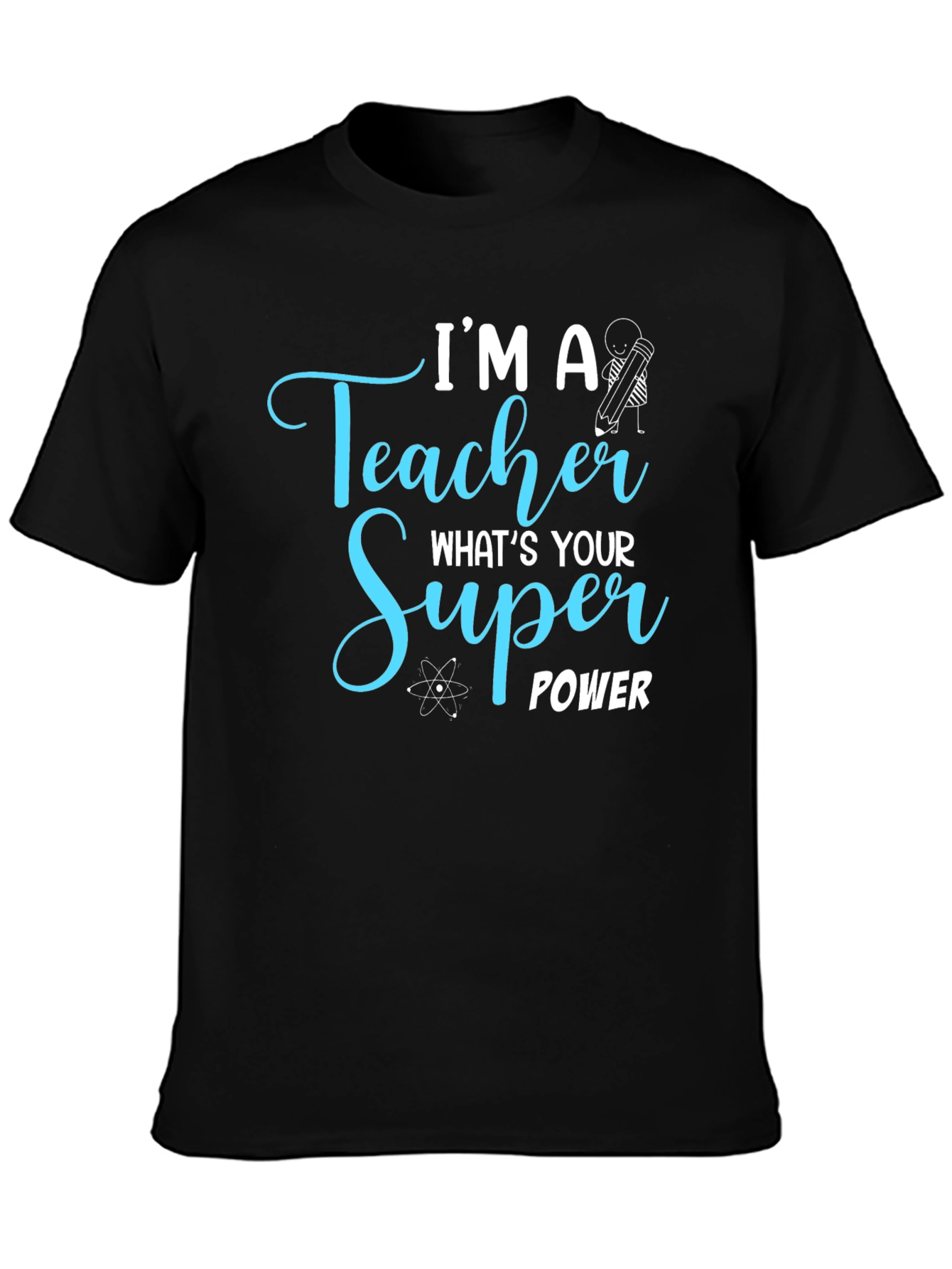 Teacher Super Power Graphic Tee