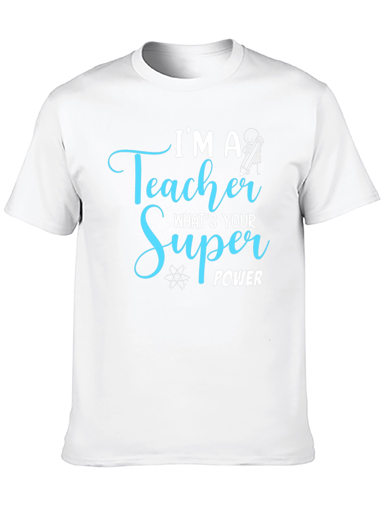 Teacher Super Power Graphic Tee