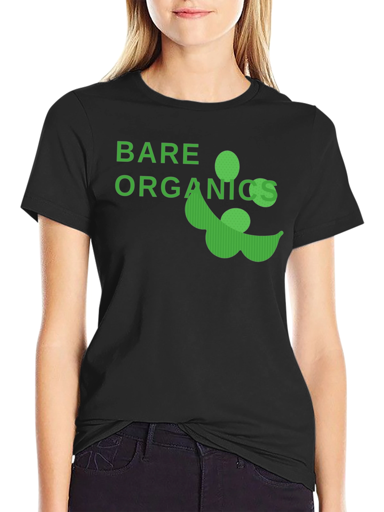 Bare Organics Black T-Shirt