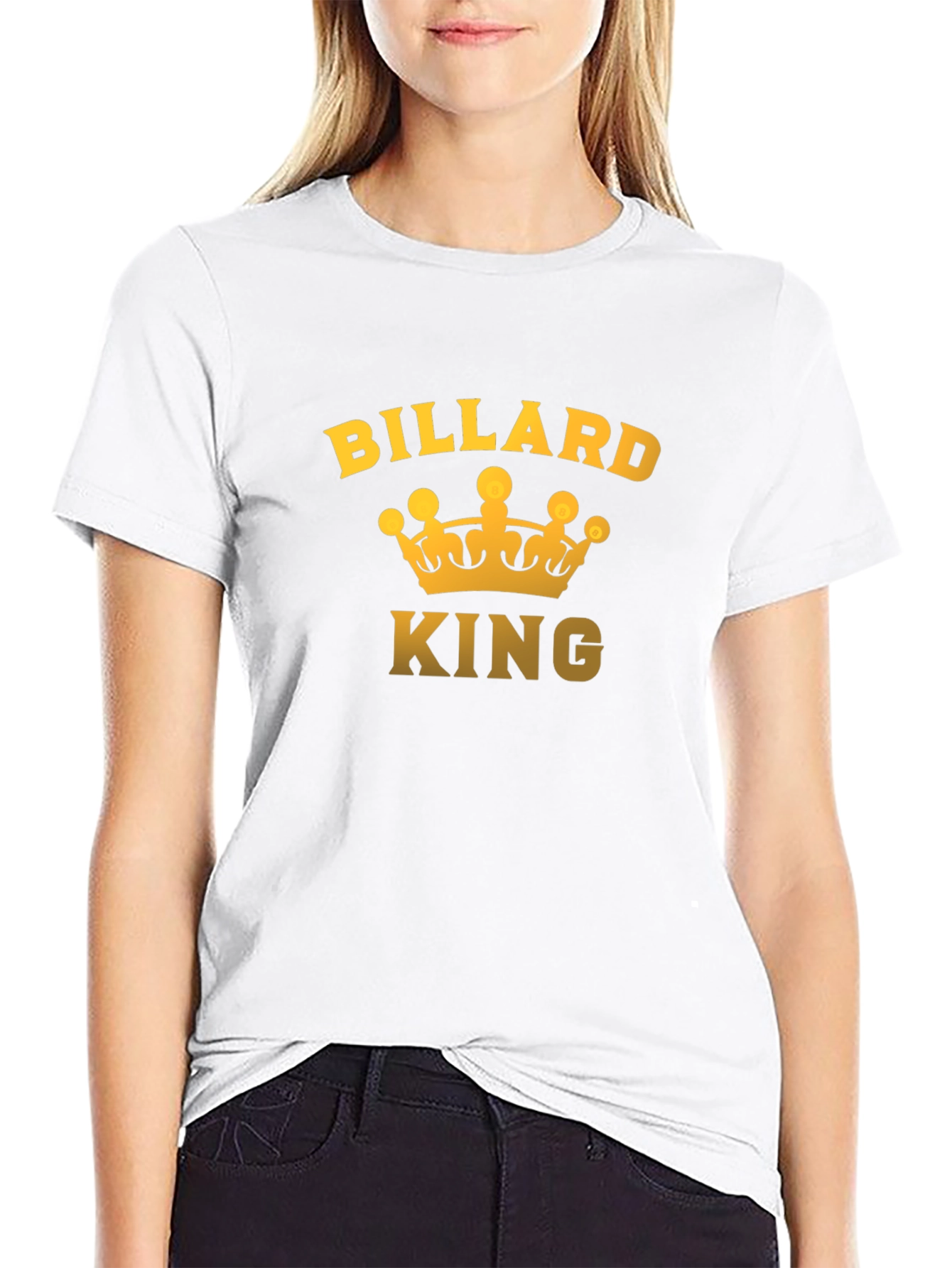 Billard King Black T-Shirt