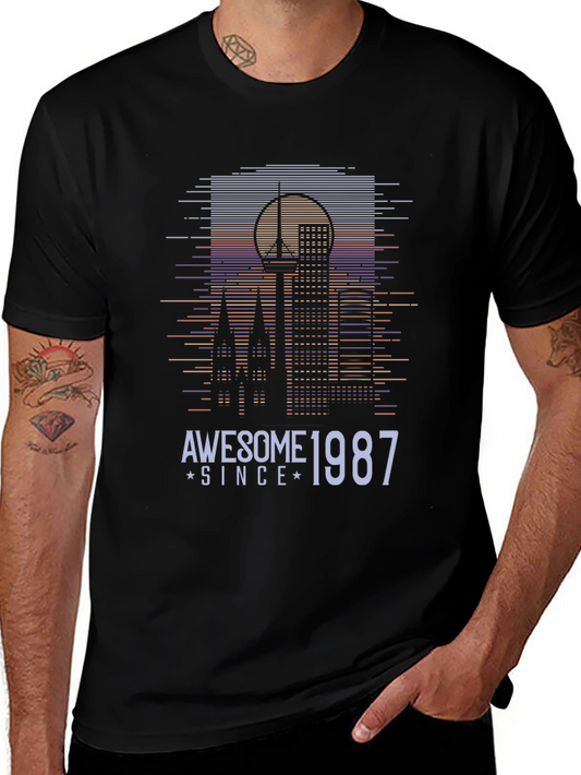 Awesome Since 1987 Graphic Tee