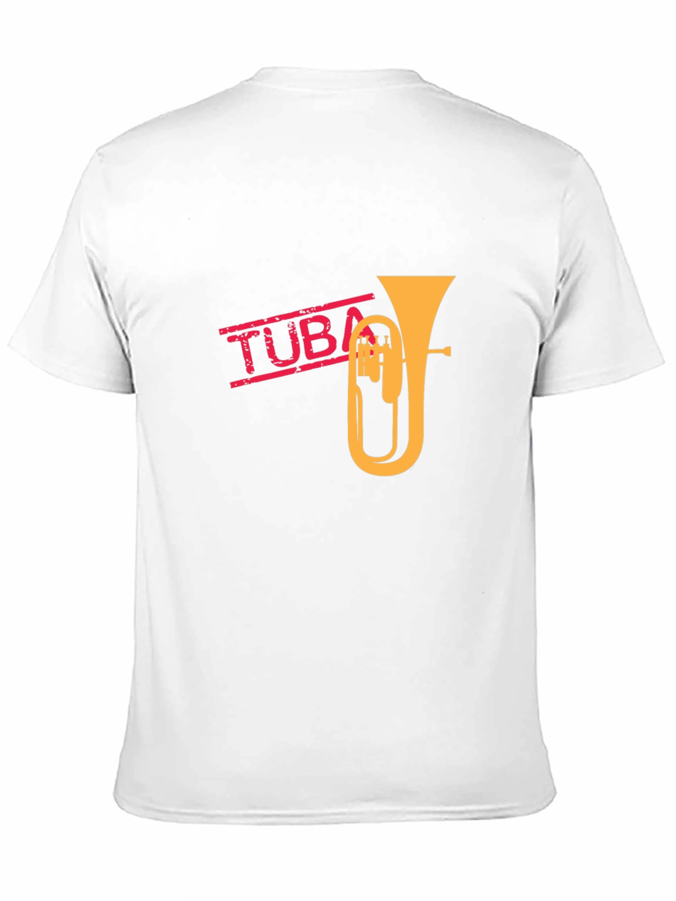Tuba Graphic Tee - Music Lovers Black T-Shirt