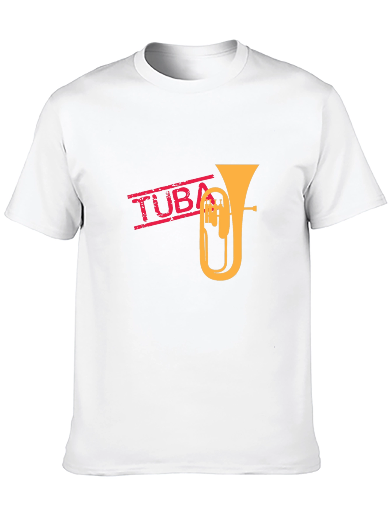 Tuba Graphic Tee - Music Lovers Black T-Shirt