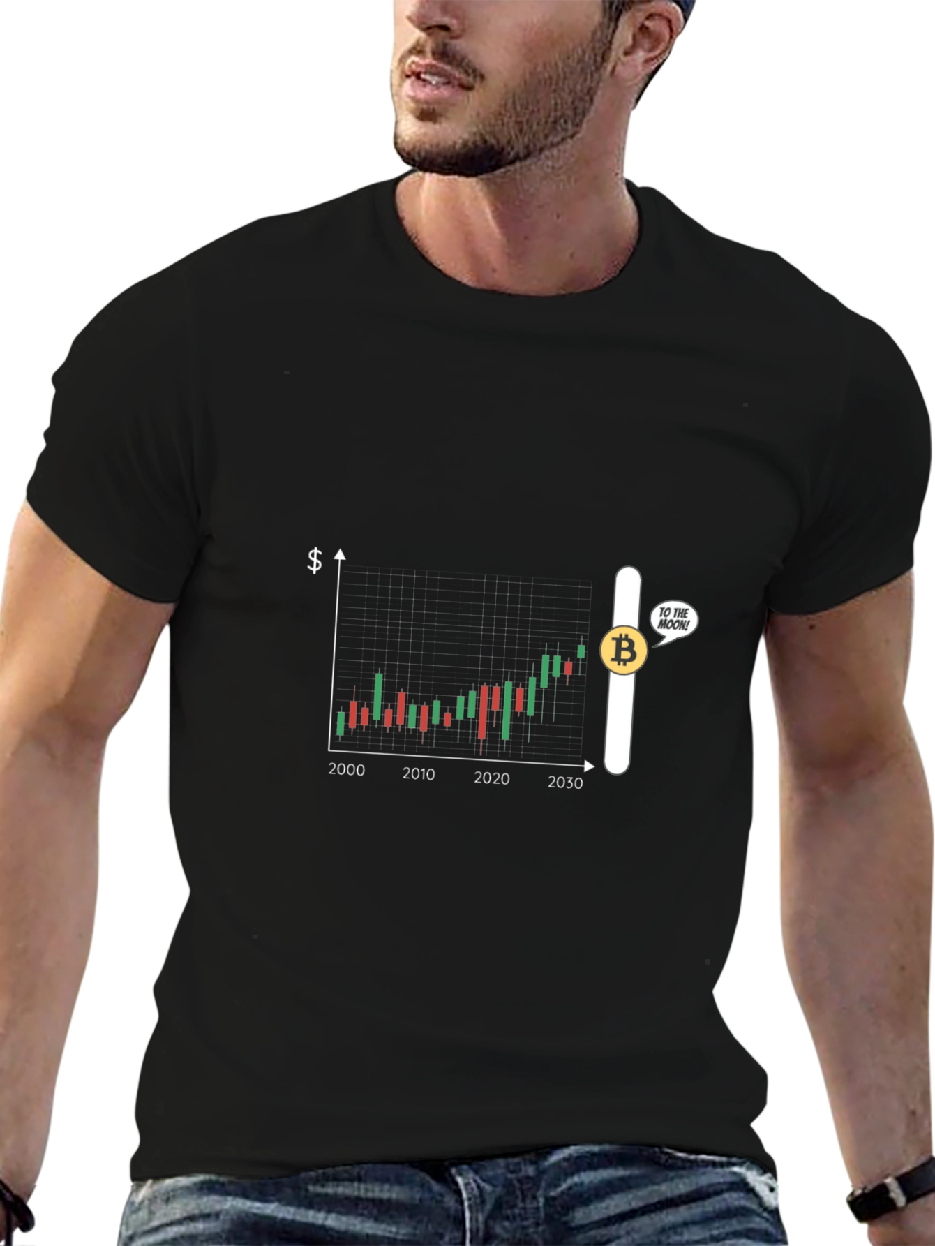Bitcoin to the Moon T-Shirt