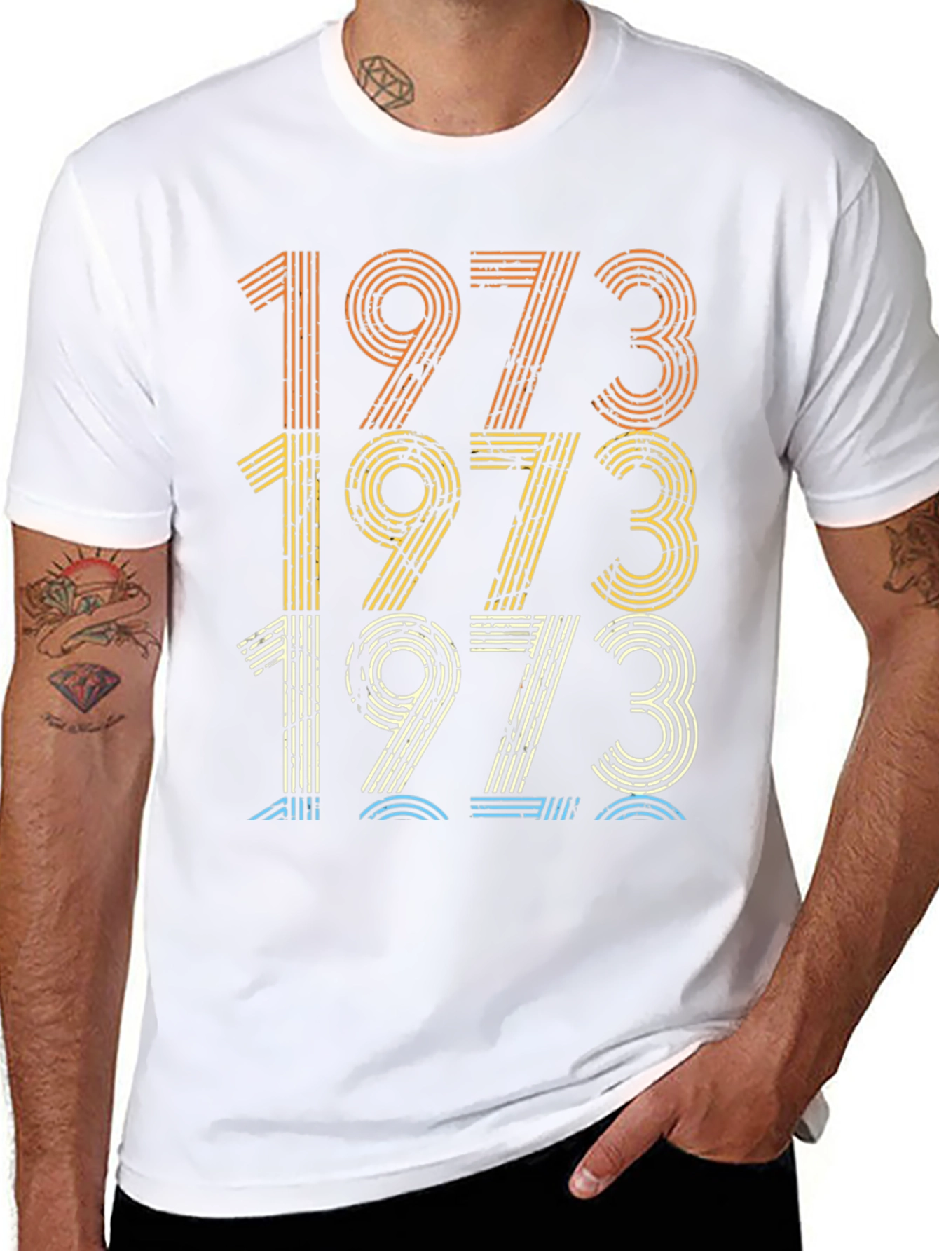 Retro 1973 Birthday T-Shirt