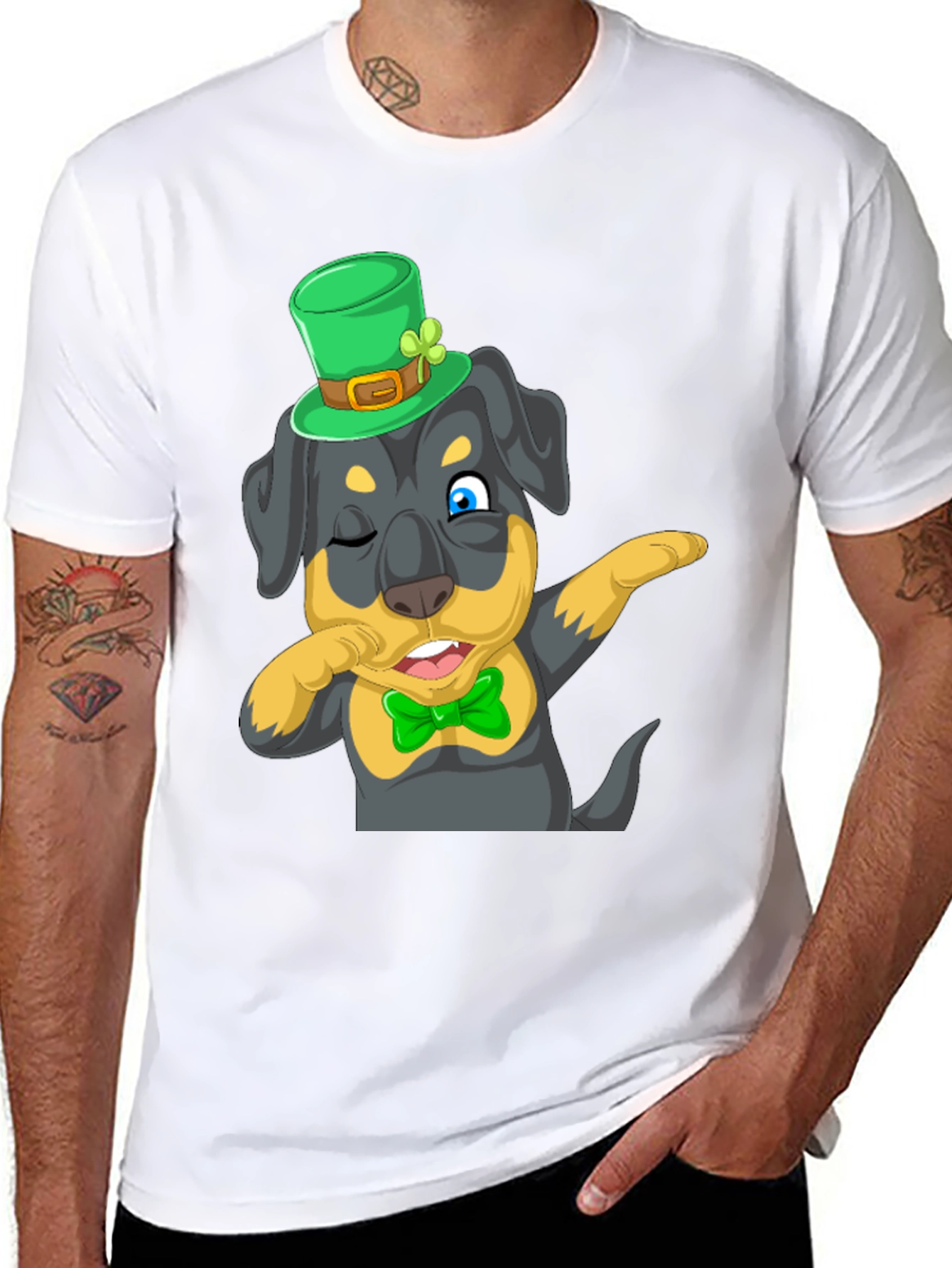 St. Patricks Day Dog T-Shirt