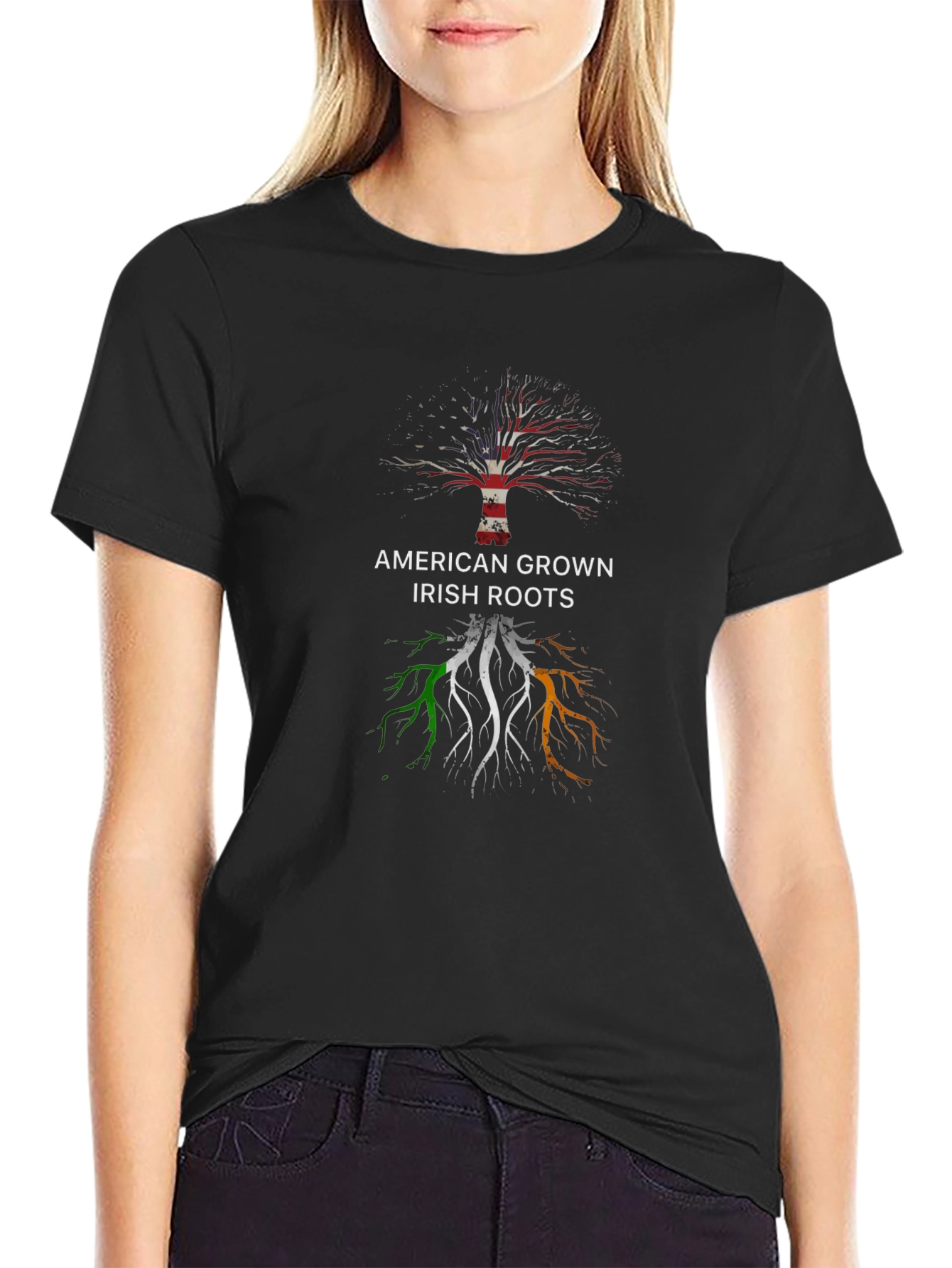 American Grown Irish Roots T-Shirt