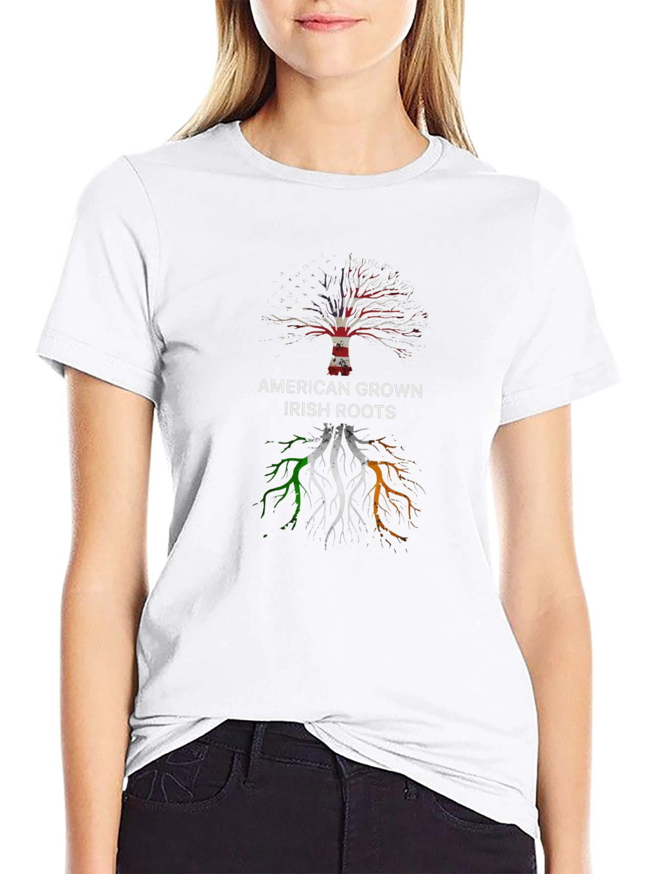 American Grown Irish Roots T-Shirt