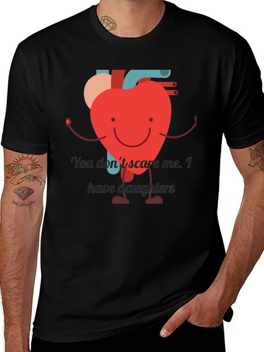 Heart Dad T-Shirt - Daughter Protection