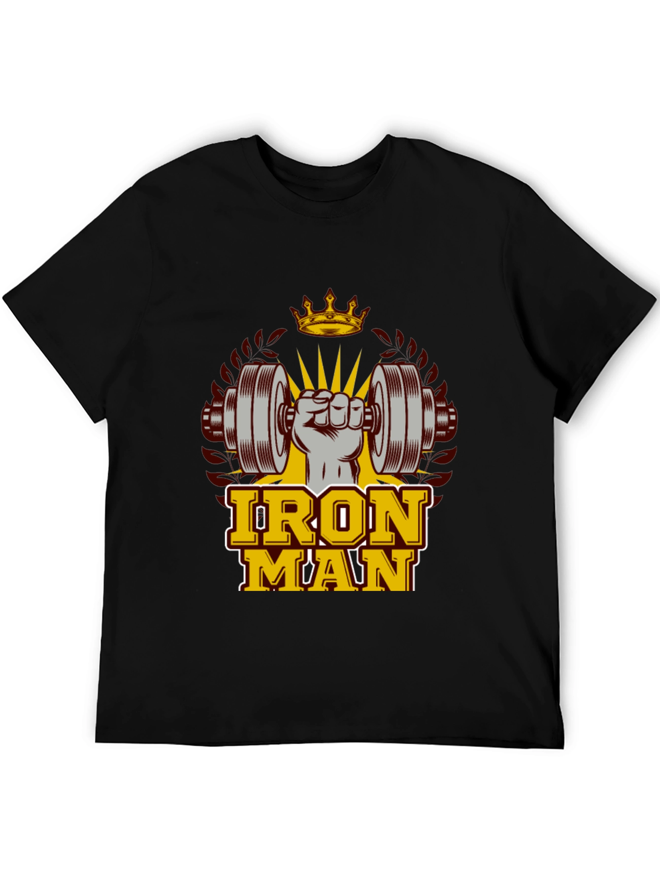 Iron Man Gym Workout T-Shirt