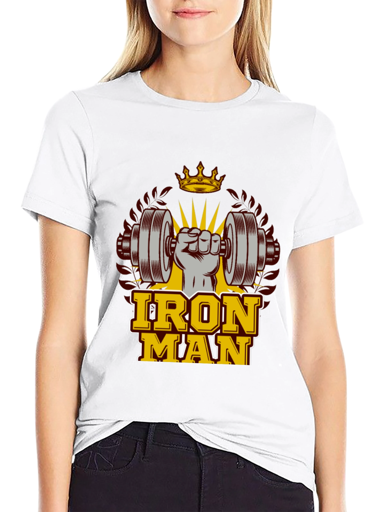 Iron Man Gym Workout T-Shirt
